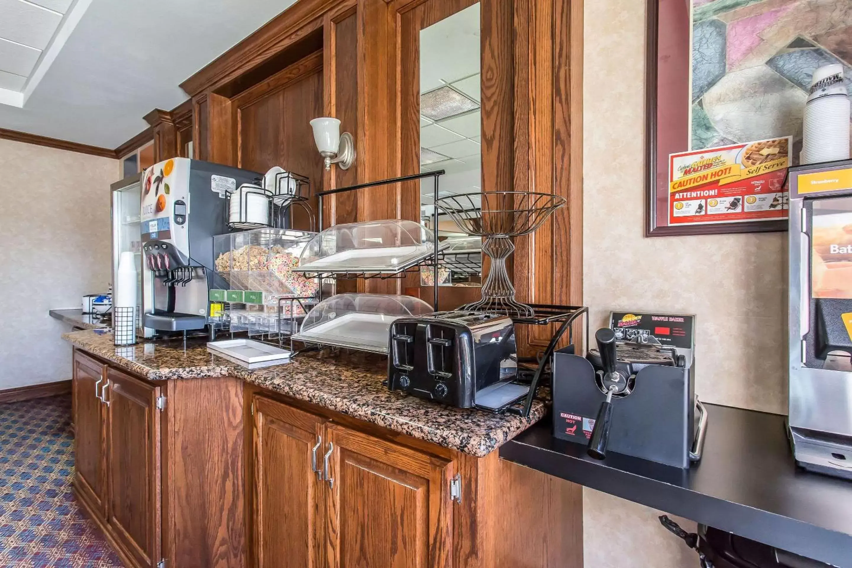 Restaurant/places to eat in Quality Inn & Suites Restaurant/places to eat in Quality Inn & Suites