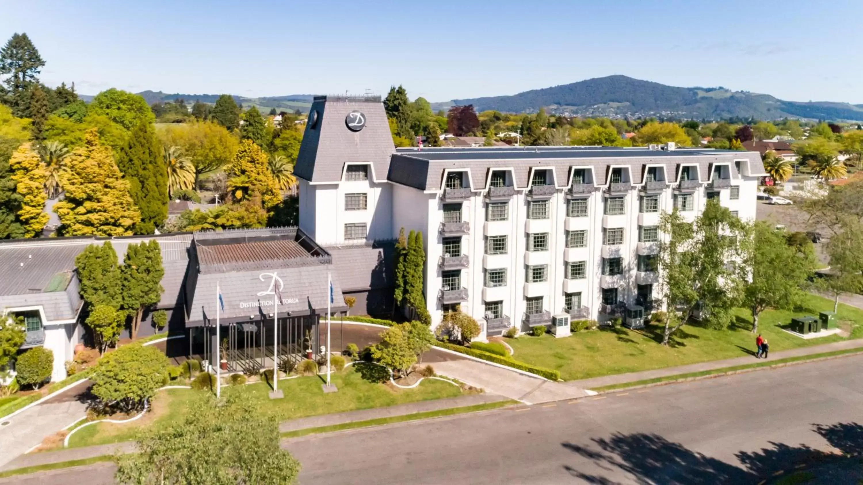 Facade/entrance, Bird's-eye View in Distinction Hotel Rotorua