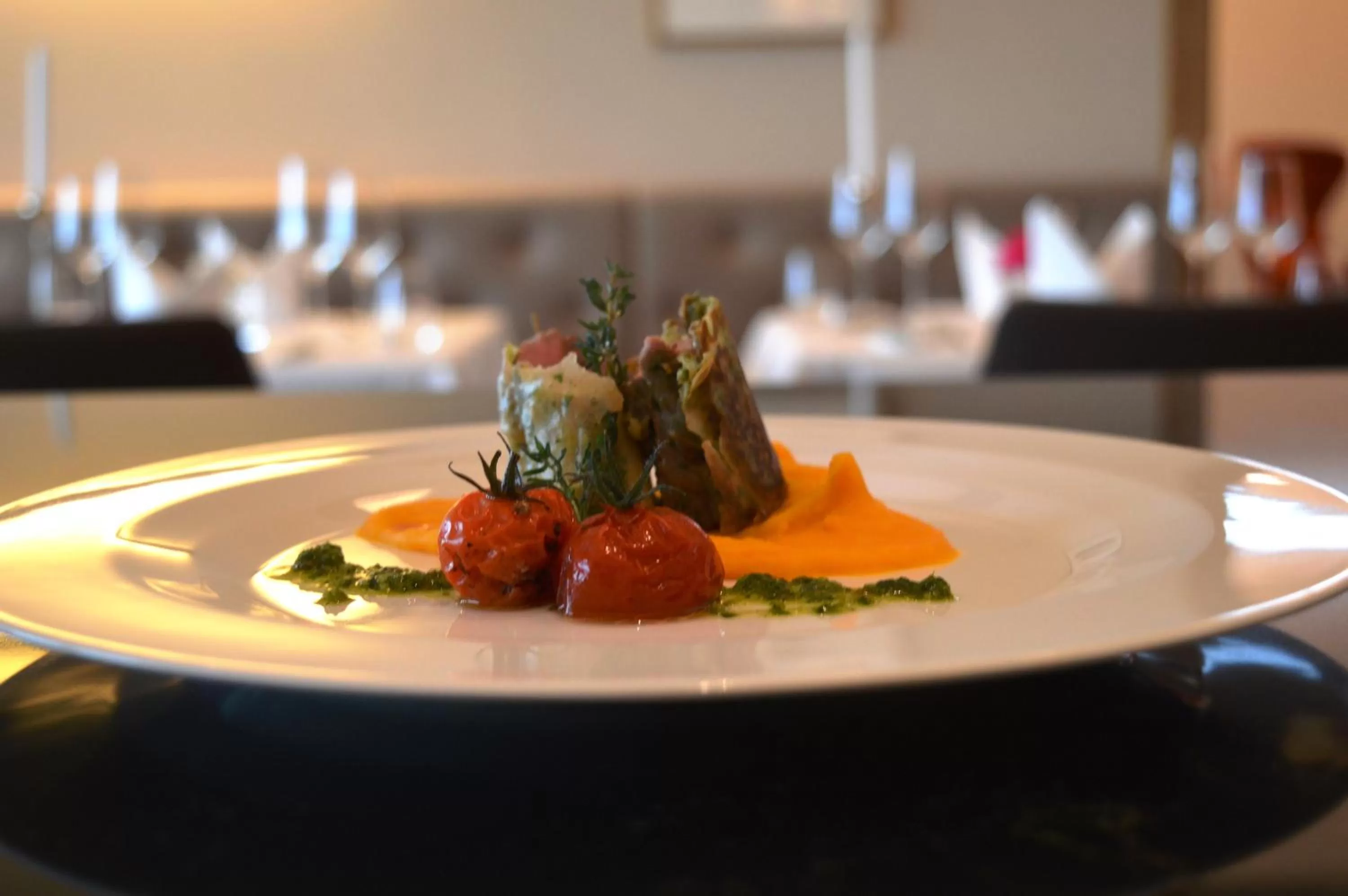 Food close-up in Hotel TheGreen