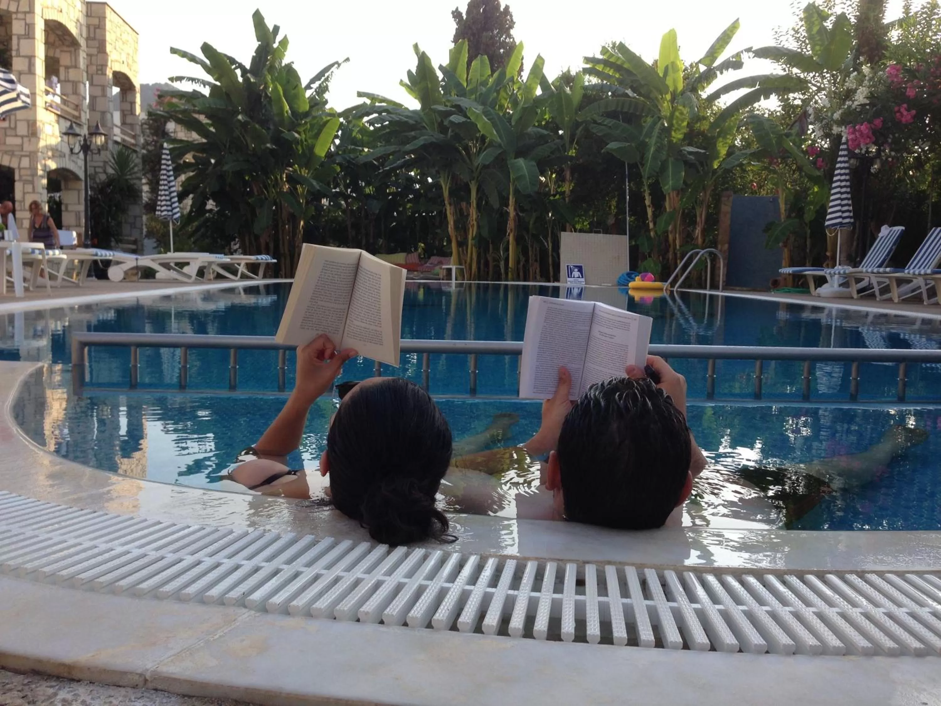 People in Sun Garden Apart Hotel