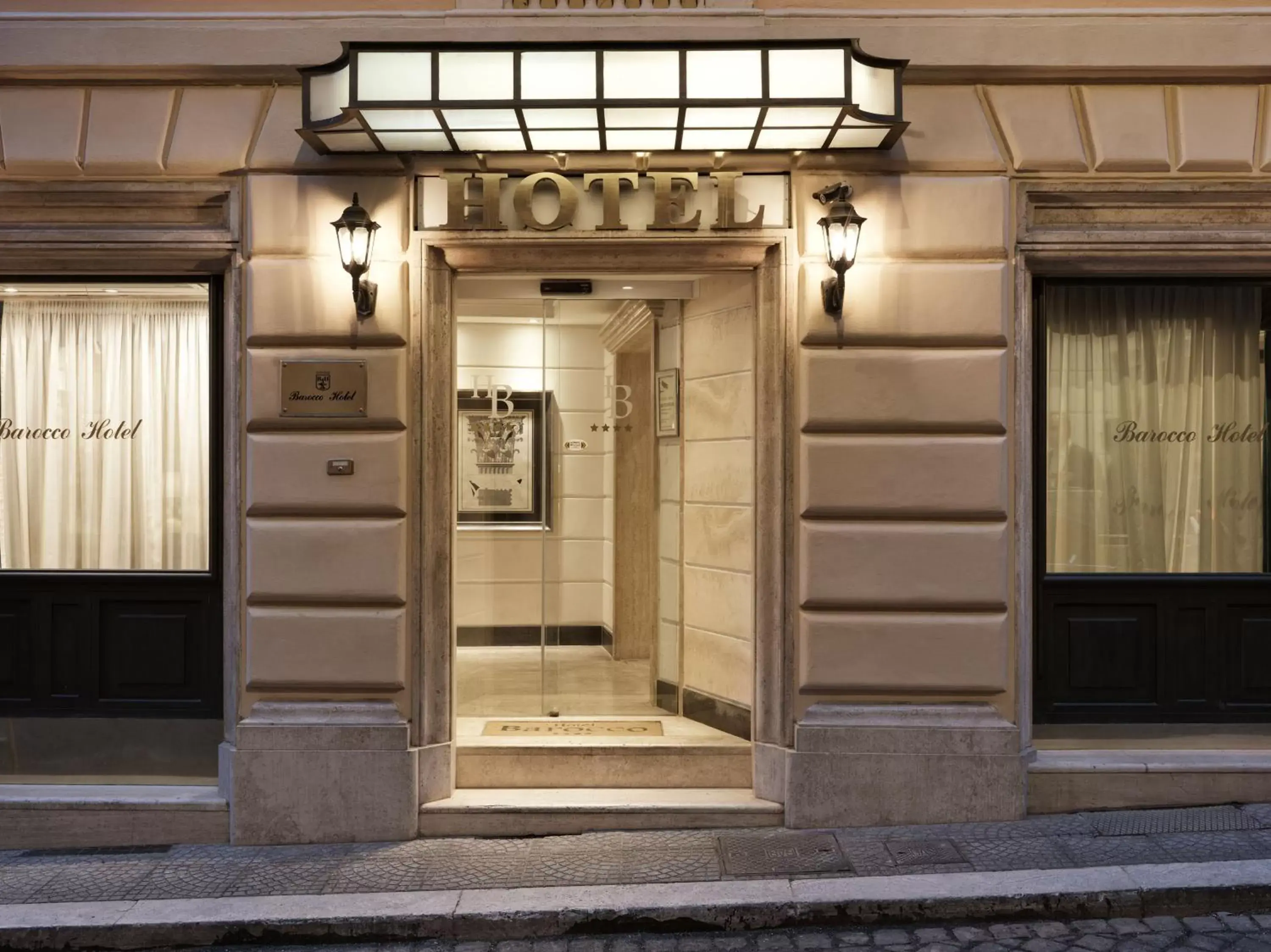 Property building, Facade/Entrance in Hotel Barocco