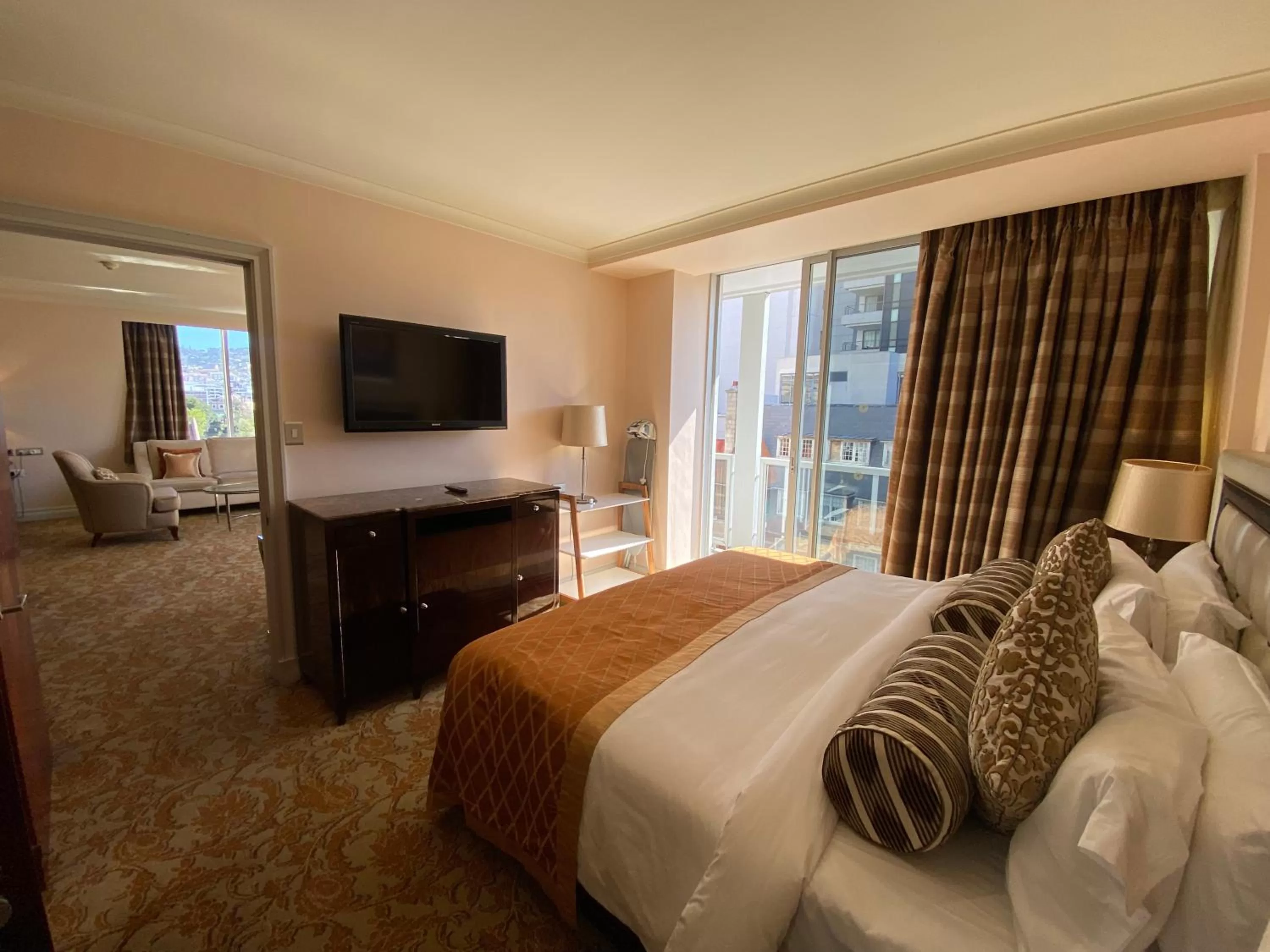 Bed in Taj Executive Suites, Private Residence