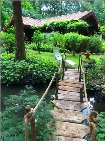 Garden in Chambre d'hôte txaleta (le Chalet)