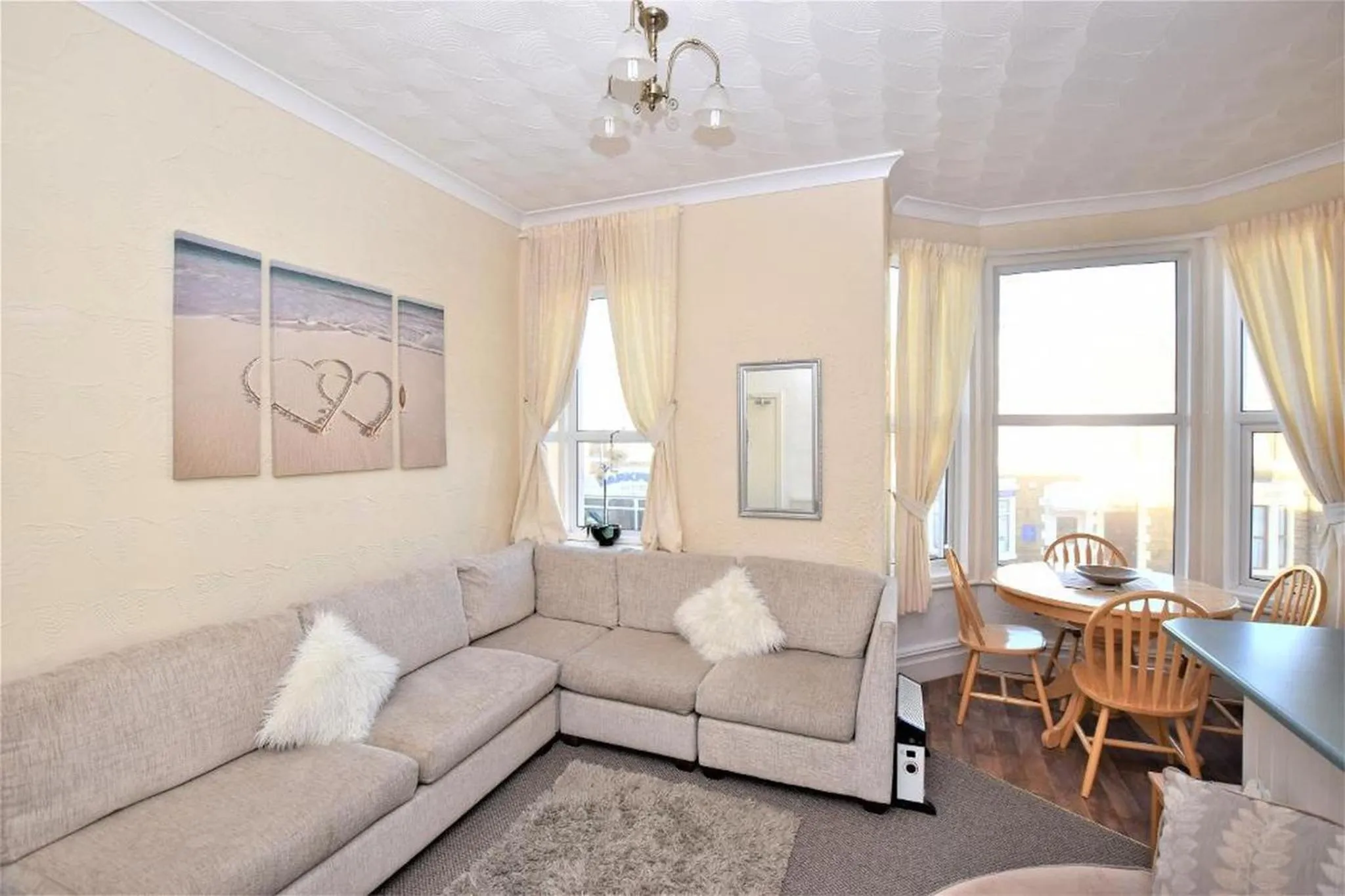 Living room in Bridle Lodge Apartments