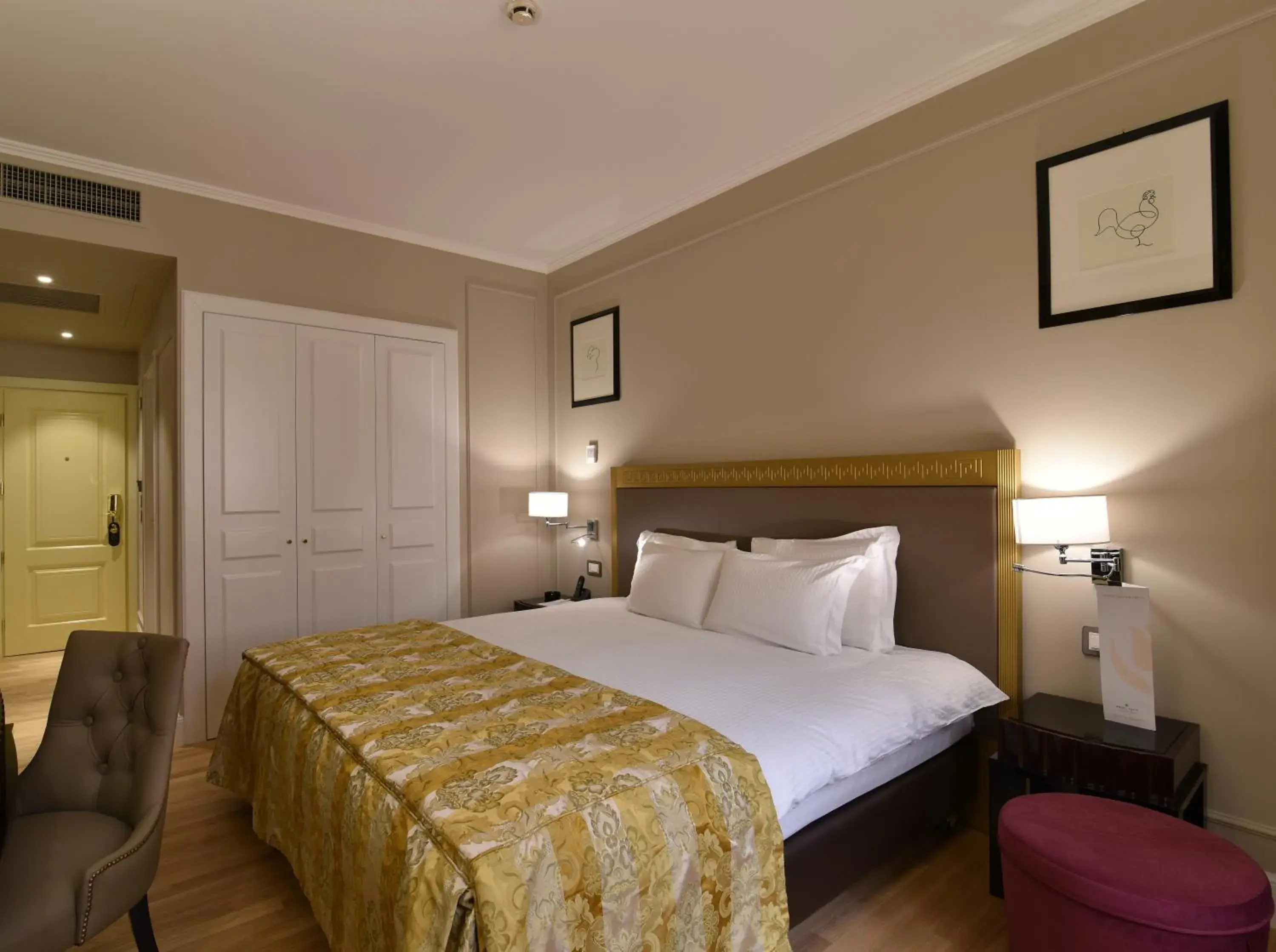 Bedroom, Bed in Grand Hotel Yerevan - Small Luxury Hotels of the World