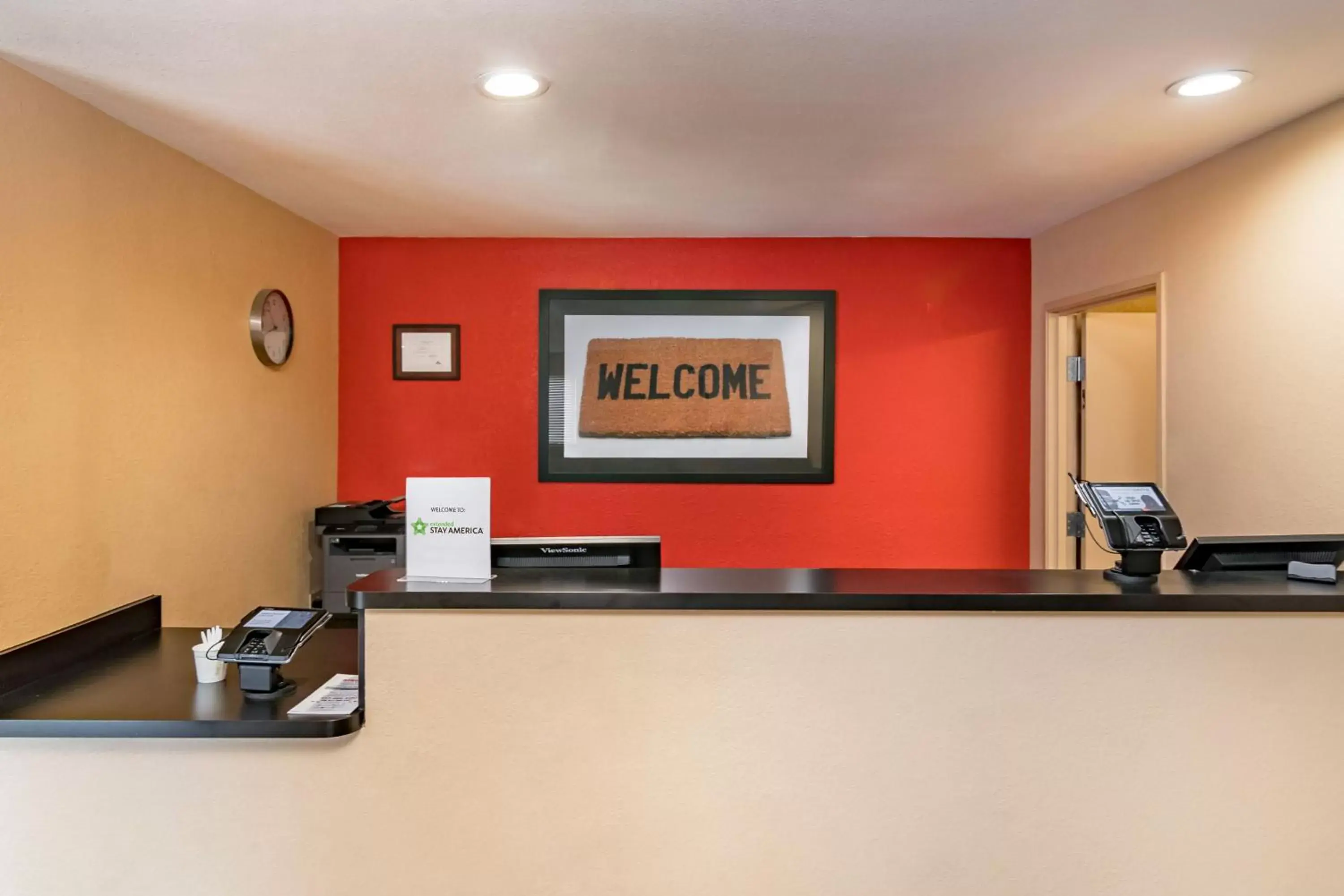 Lobby or reception, Lobby/Reception in Extended Stay America Suites - Oklahoma City - Northwest