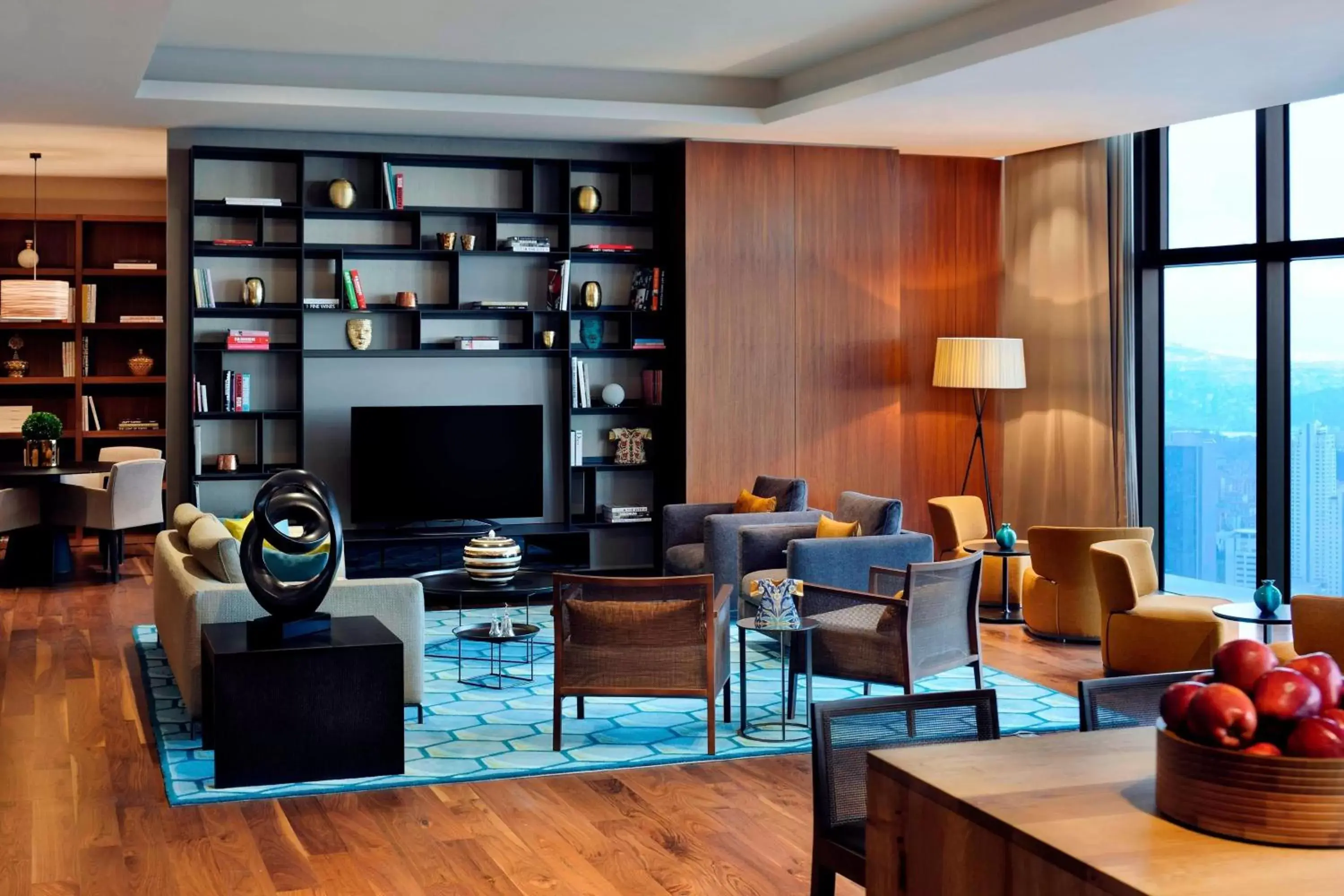 Lounge or bar in Istanbul Marriott Hotel Sisli