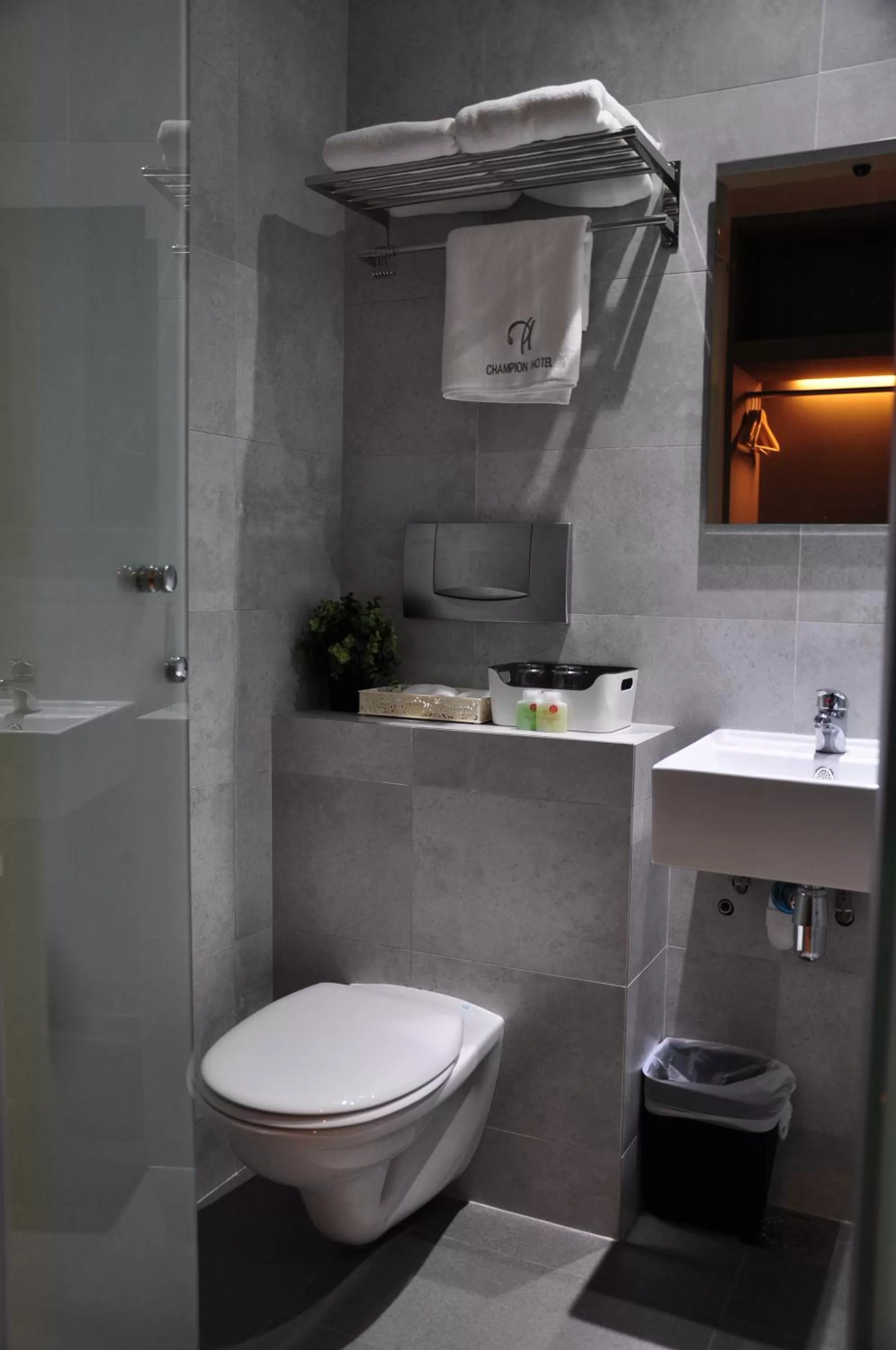 Bathroom in Champion Hotel