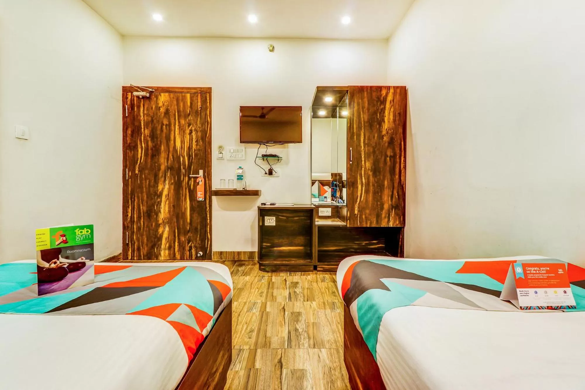 Bed in FabExpress Affection Inn