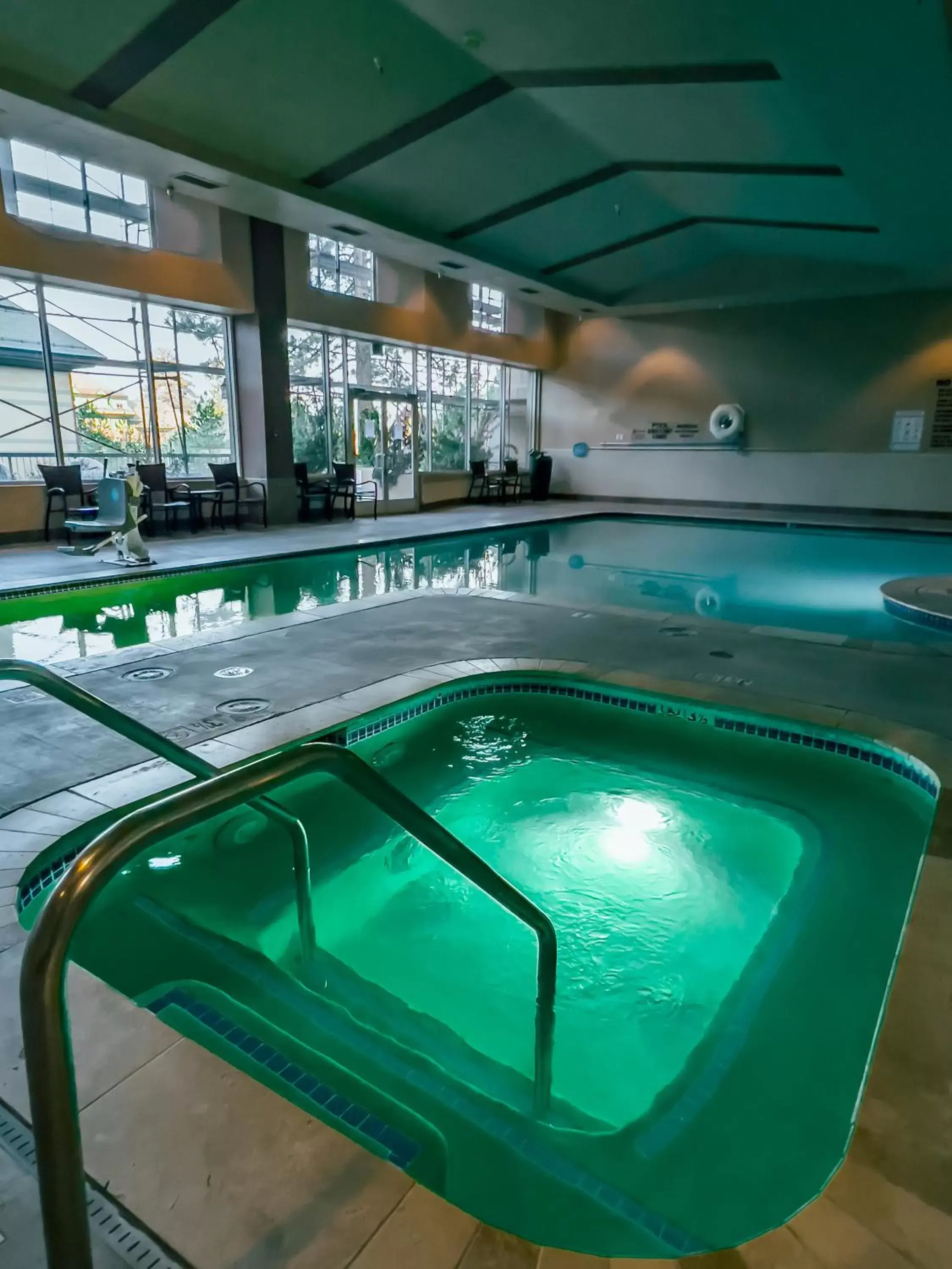 Swimming Pool in Lake Tahoe Resort Hotel