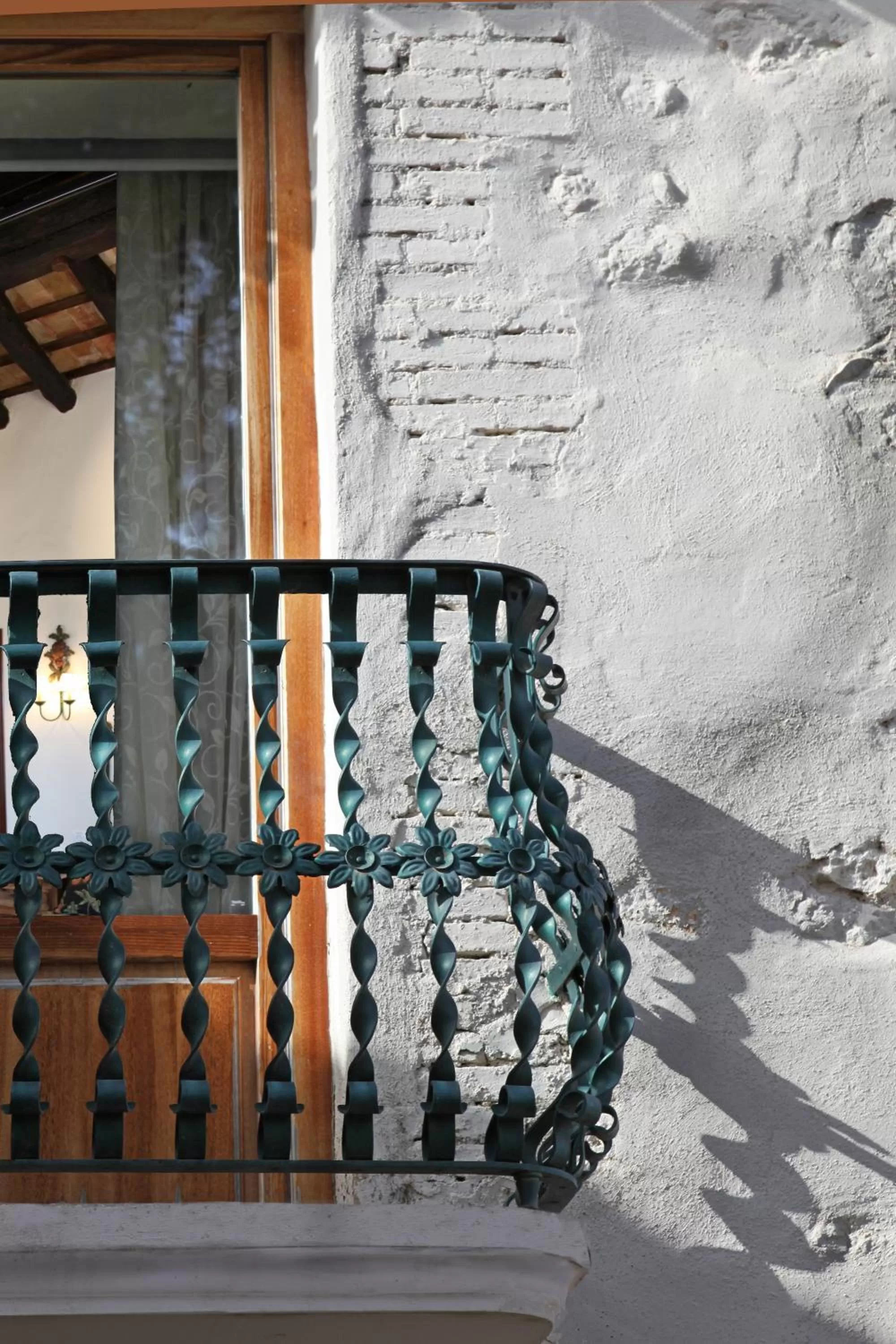 Balcony/Terrace in Eco Hotel con encanto Masía la Mota B&B