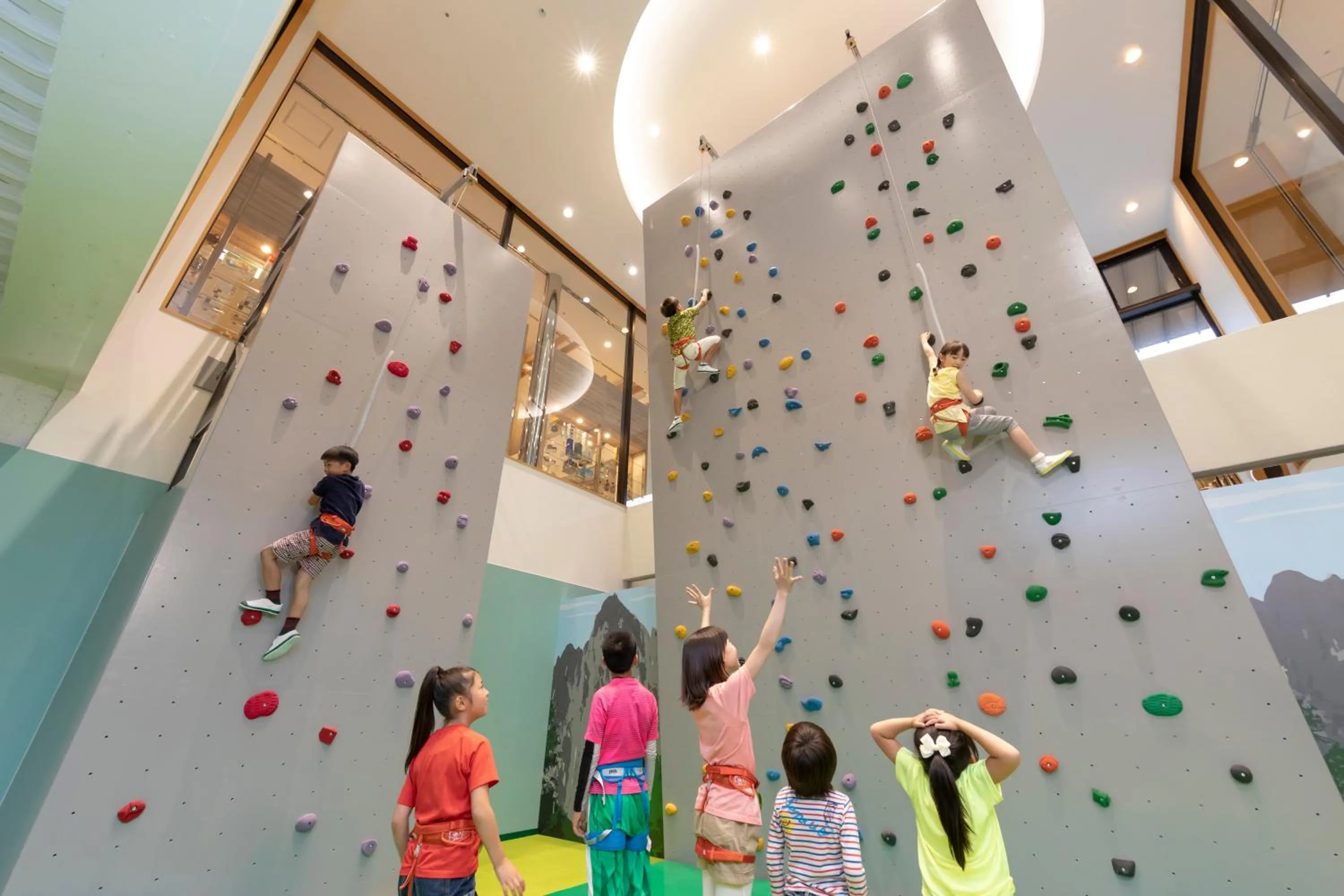 Children play ground in Kitayuzawa Mori no soraniwa