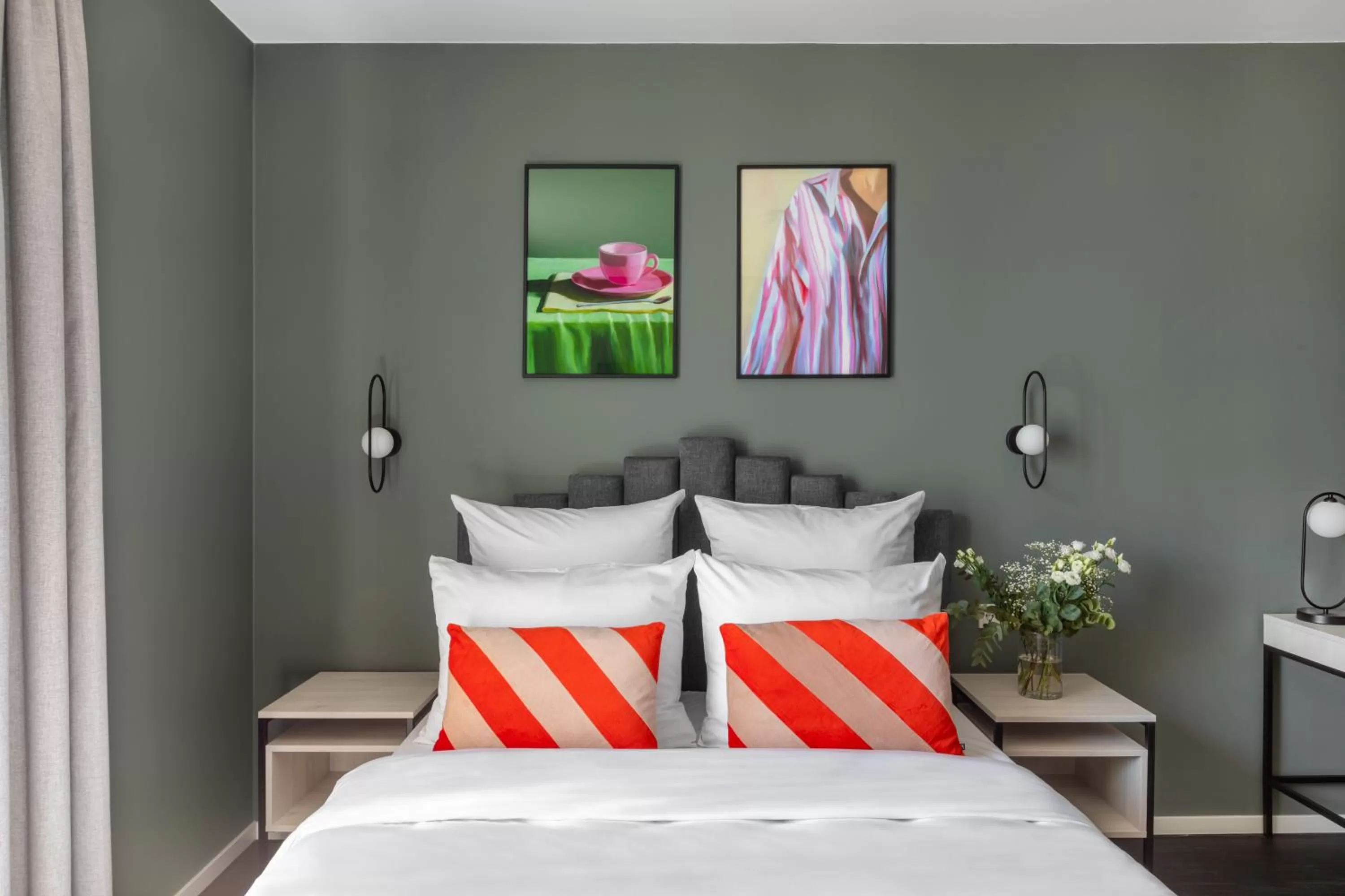 Bedroom, Bed in Numa Berlin Boxer