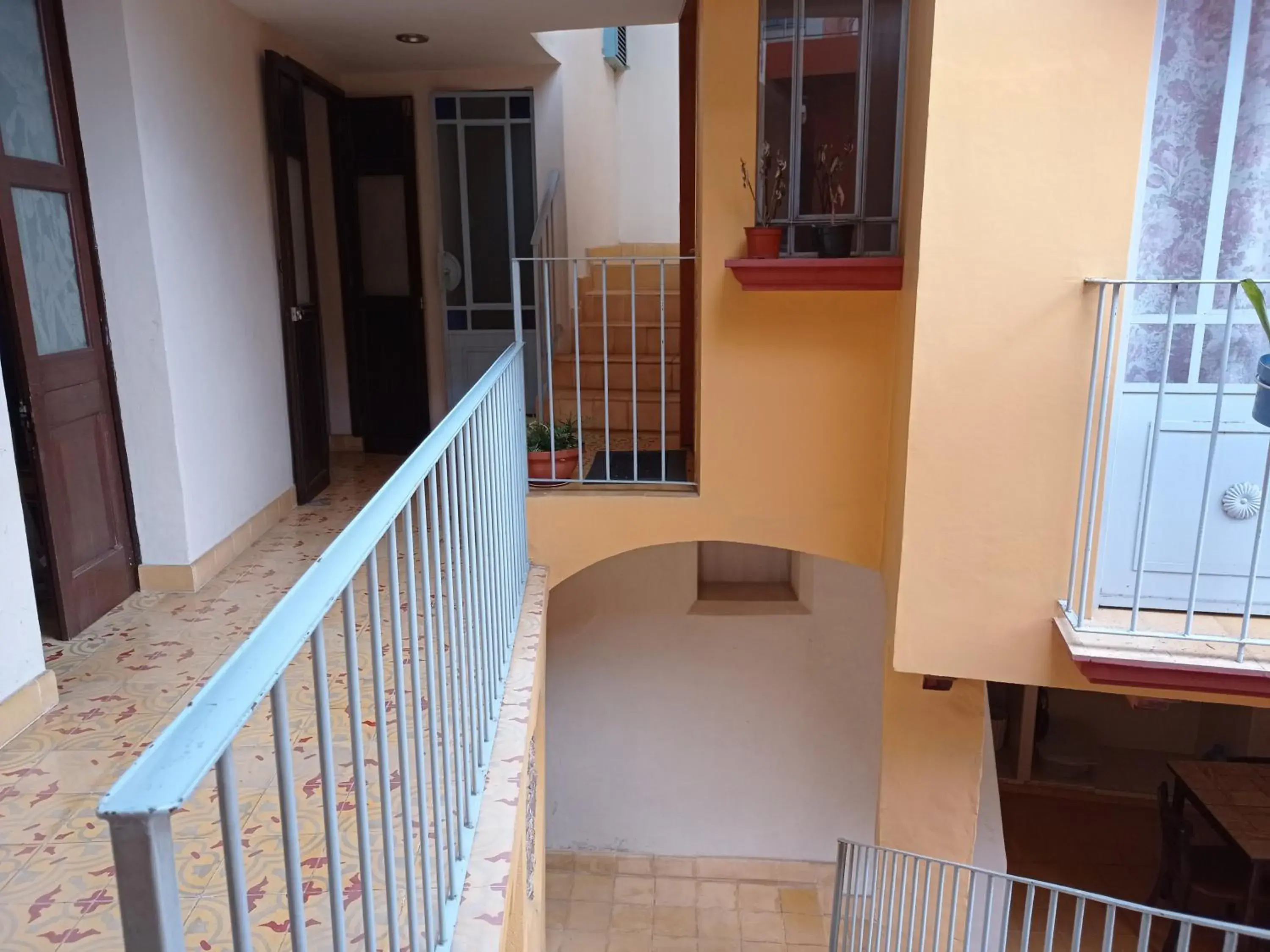 View (from property/room), Balcony/Terrace in Posada Antiguo Camino Real