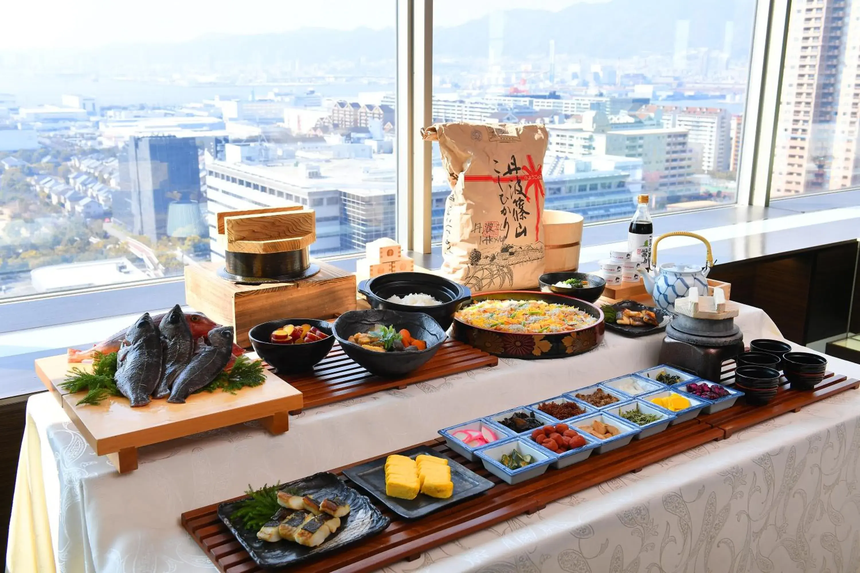 Breakfast in Hotel Plaza Kobe