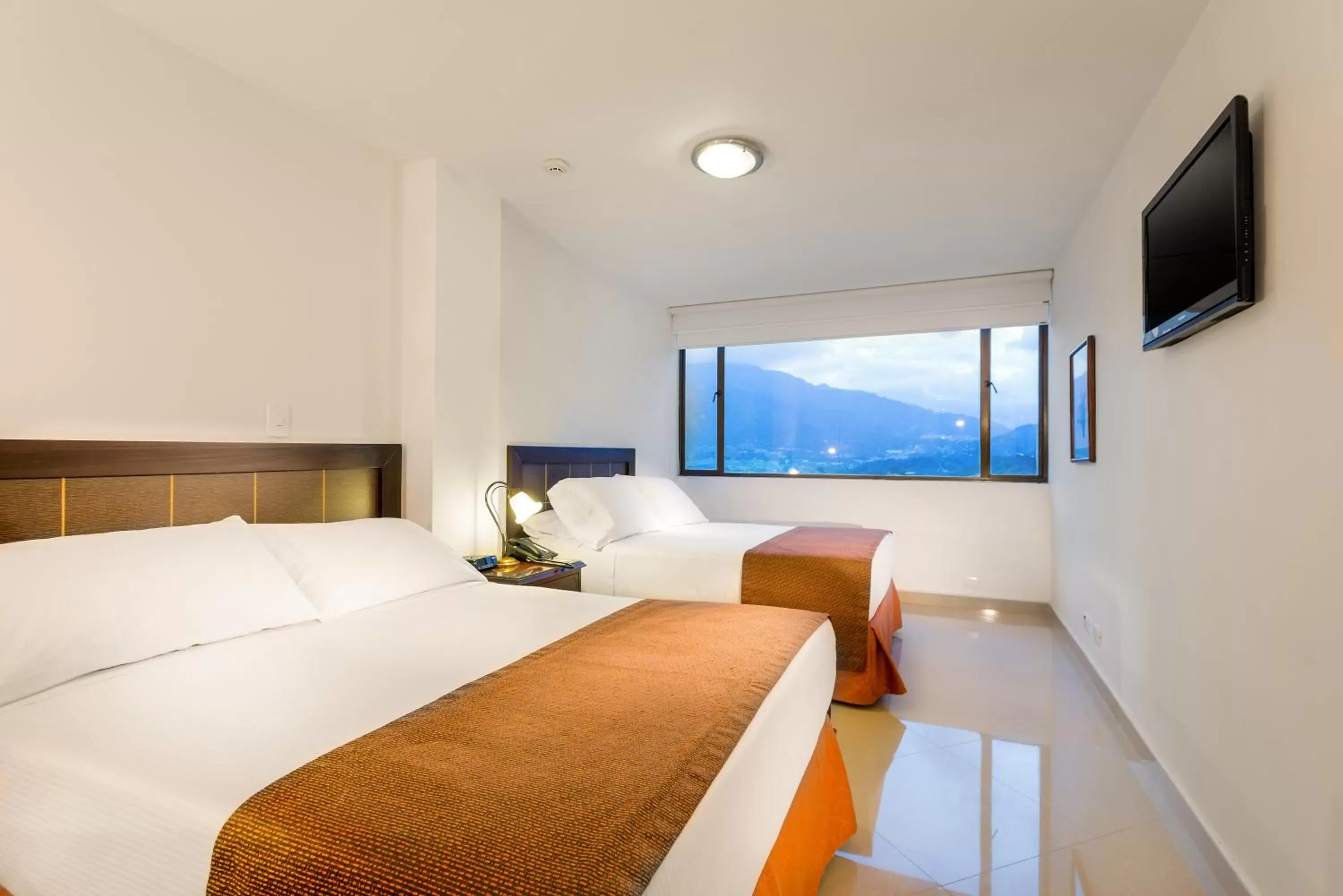 Bed in Hotel Dann Combeima Bed in Hotel Dann Combeima