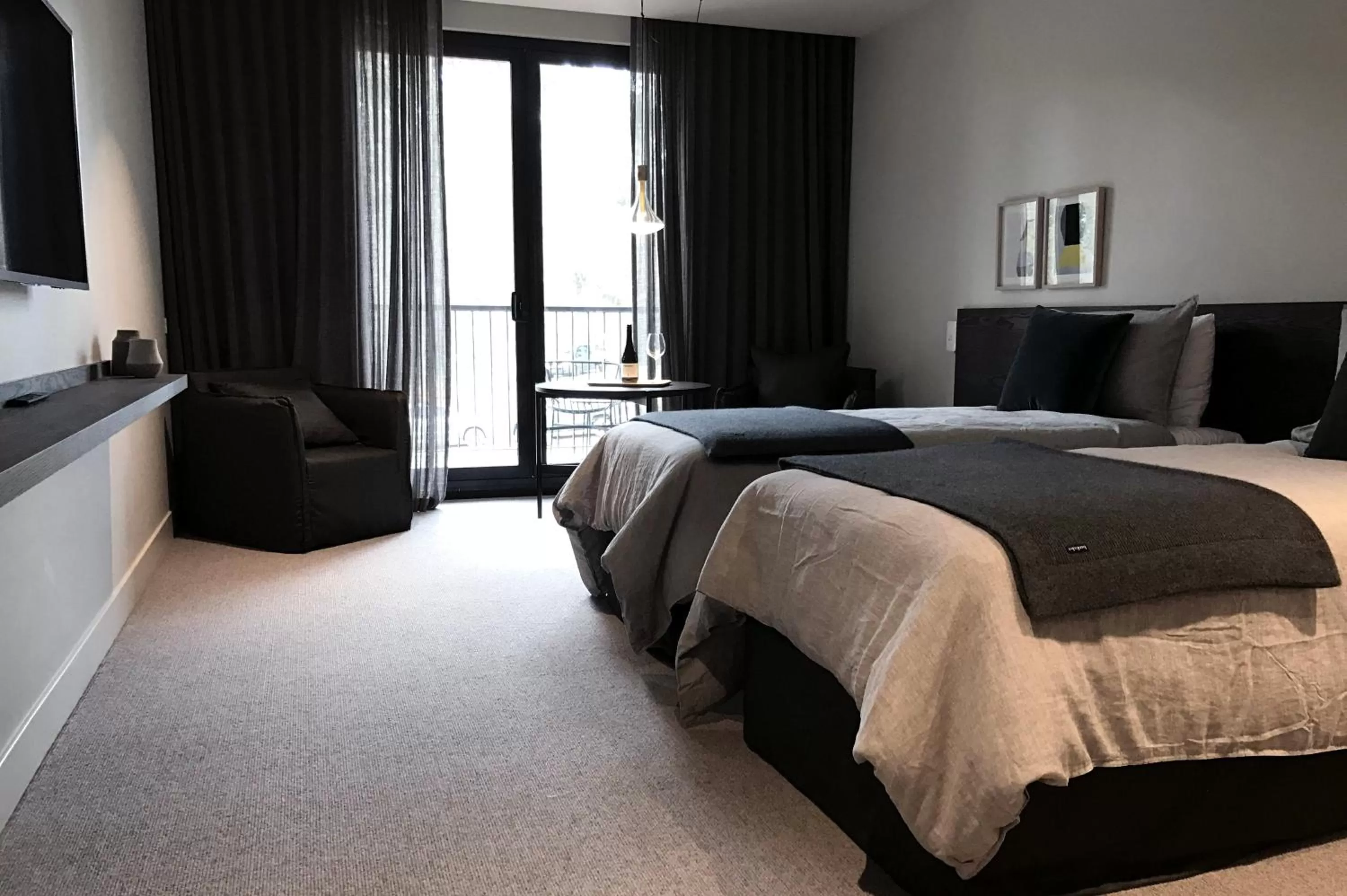 Bed in The Mitchelton Hotel Nagambie