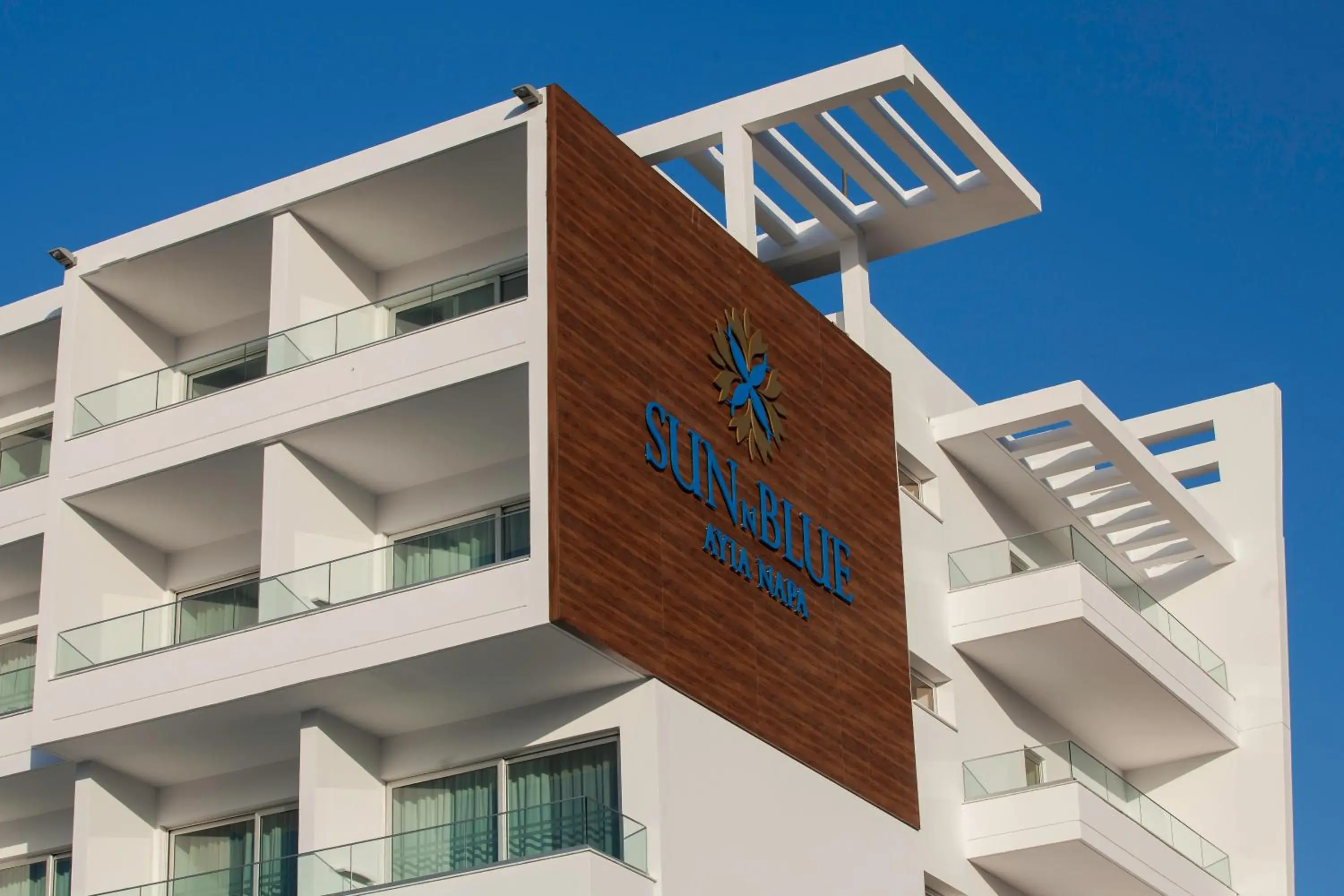 Property building in Gaia Sun N Blue Hotel Property building in Gaia Sun N Blue Hotel