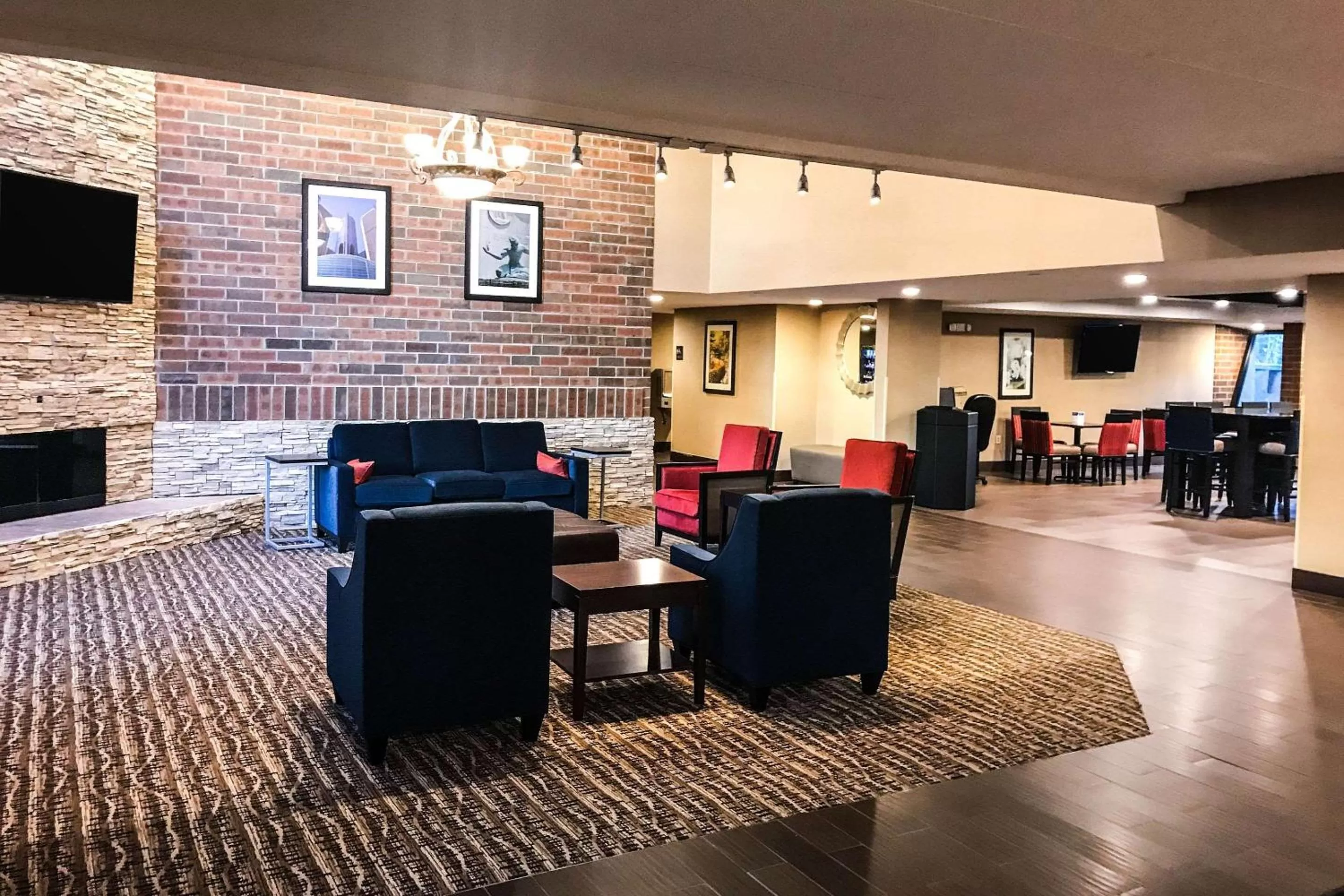 Lobby or reception in Comfort Inn
