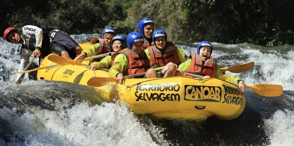 Location in Pousada Alvorada Brotas - e agendamento das atividades turísticas