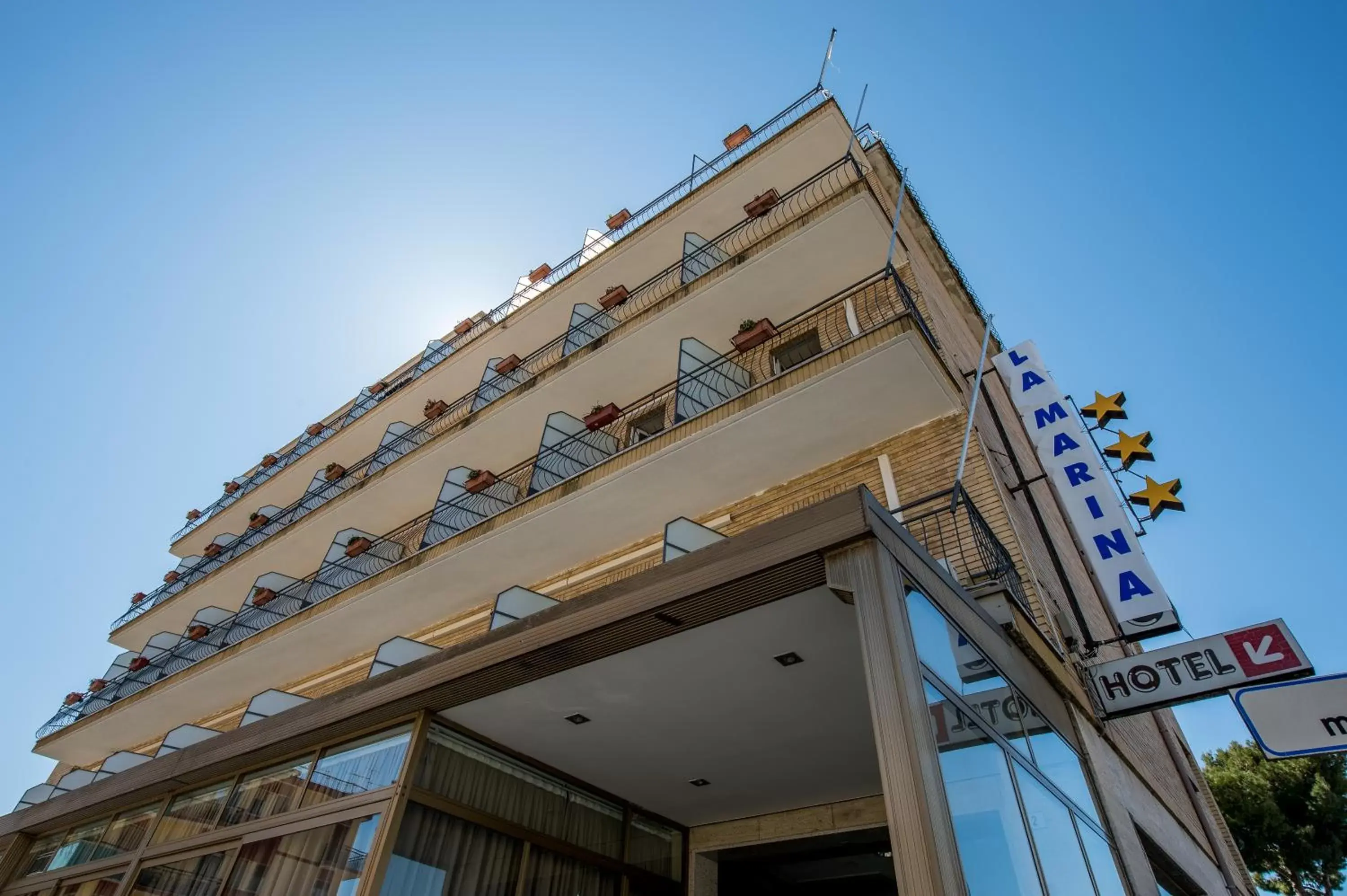 Facade/entrance, Property Building in Hotel Ristorante La Marina Mhotelsgroup