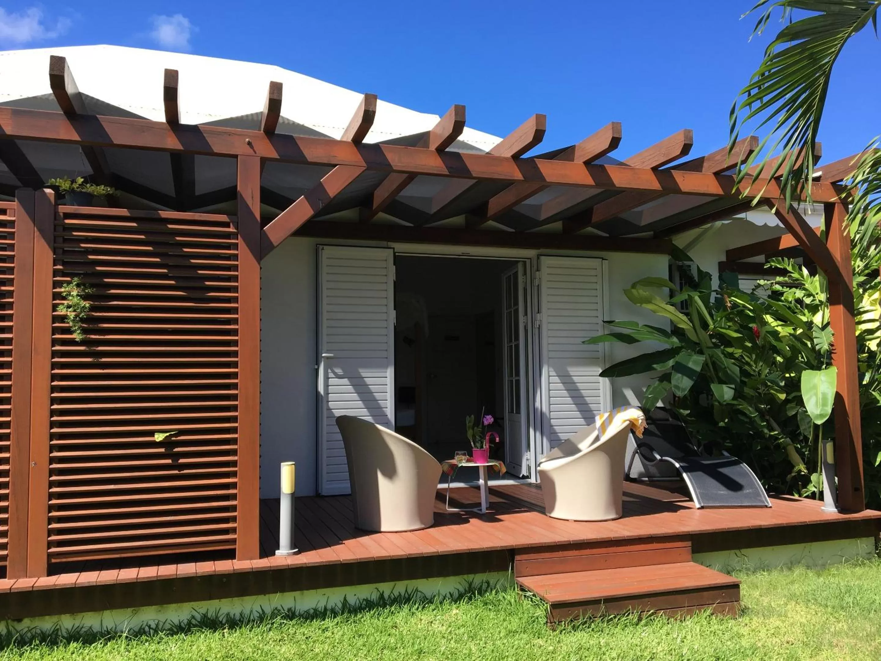 Bedroom in Chambres d'hôtes et villas chez Flo