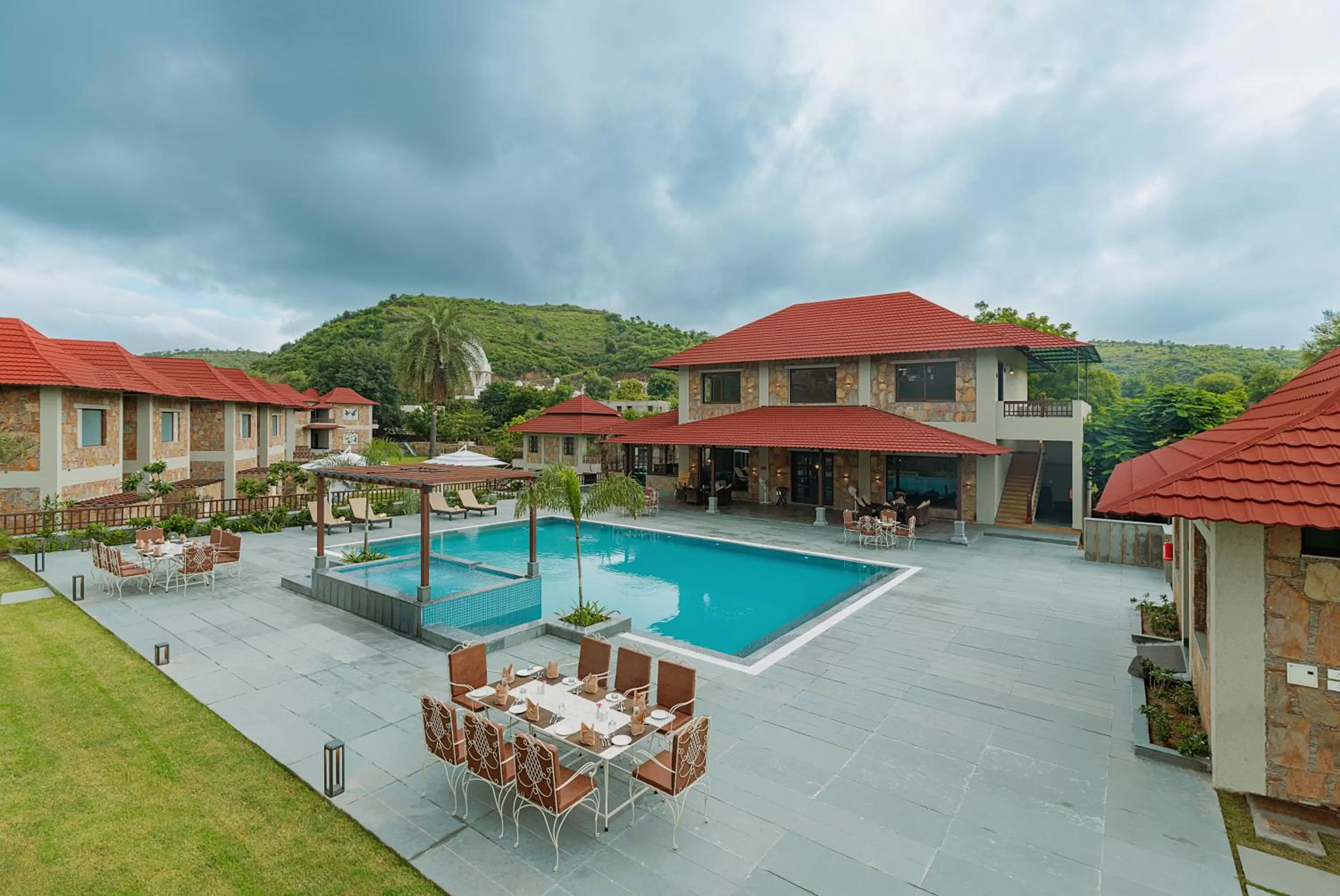 Property building in Sarasiruham Resort - Private Pool Villa in Udaipur