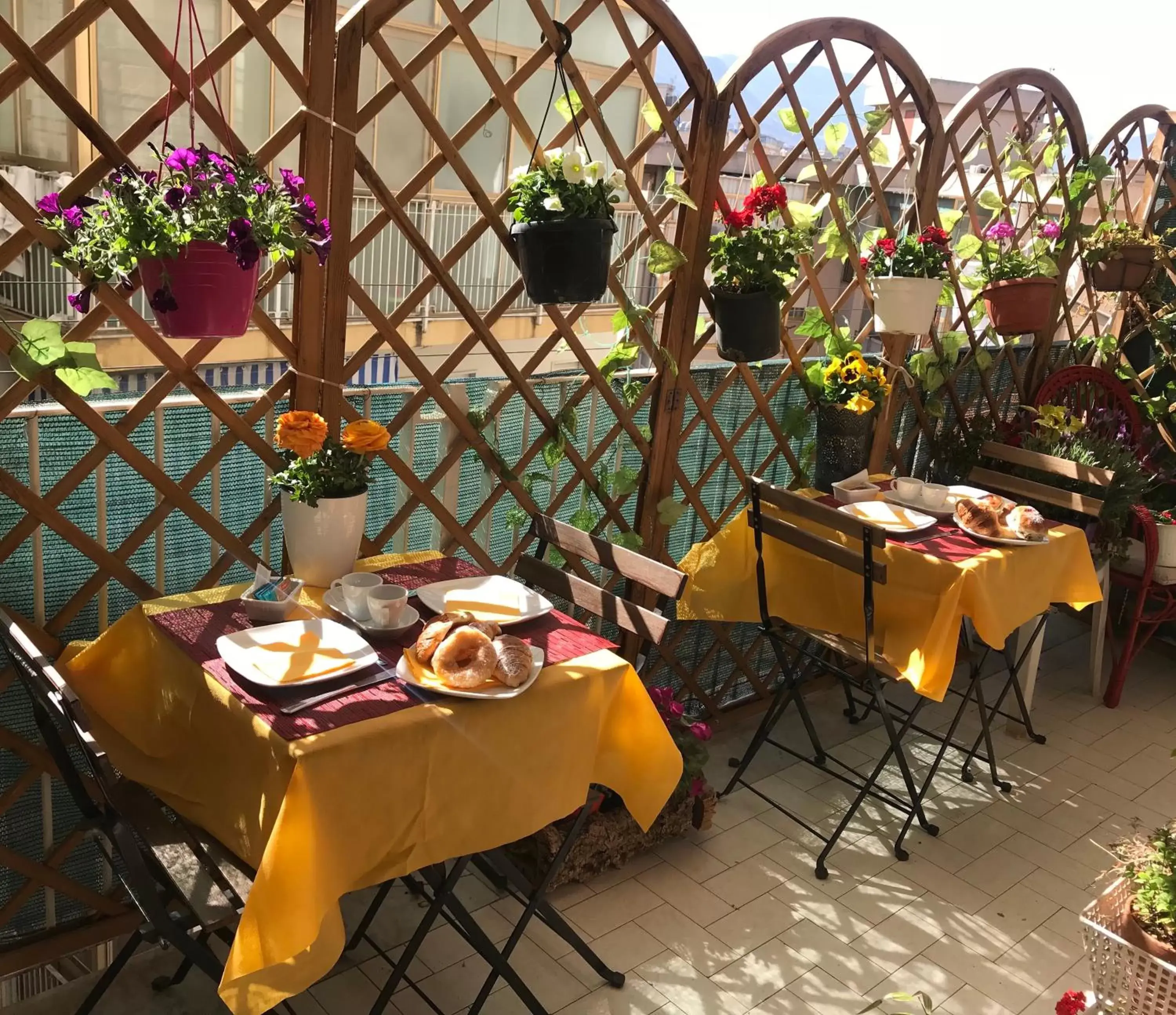 Balcony/Terrace, Restaurant/Places to Eat in LeAlbe di Sicilia