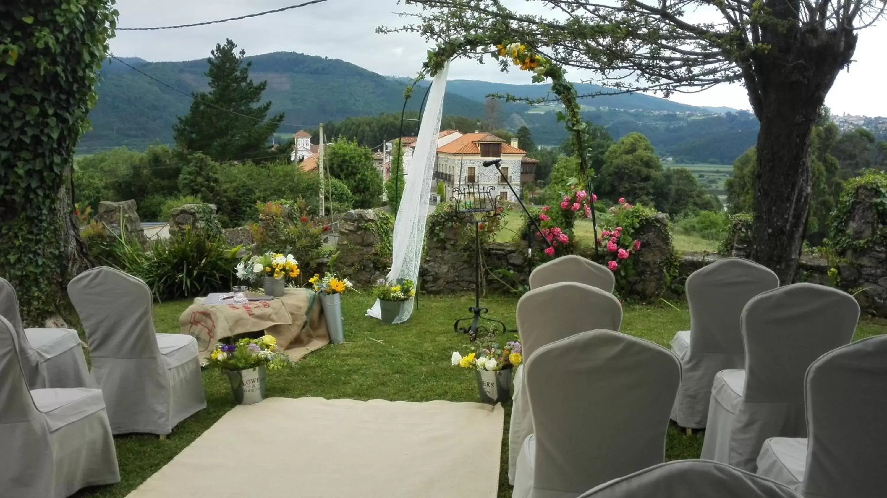 Garden in Hotel Palacio de la Magdalena