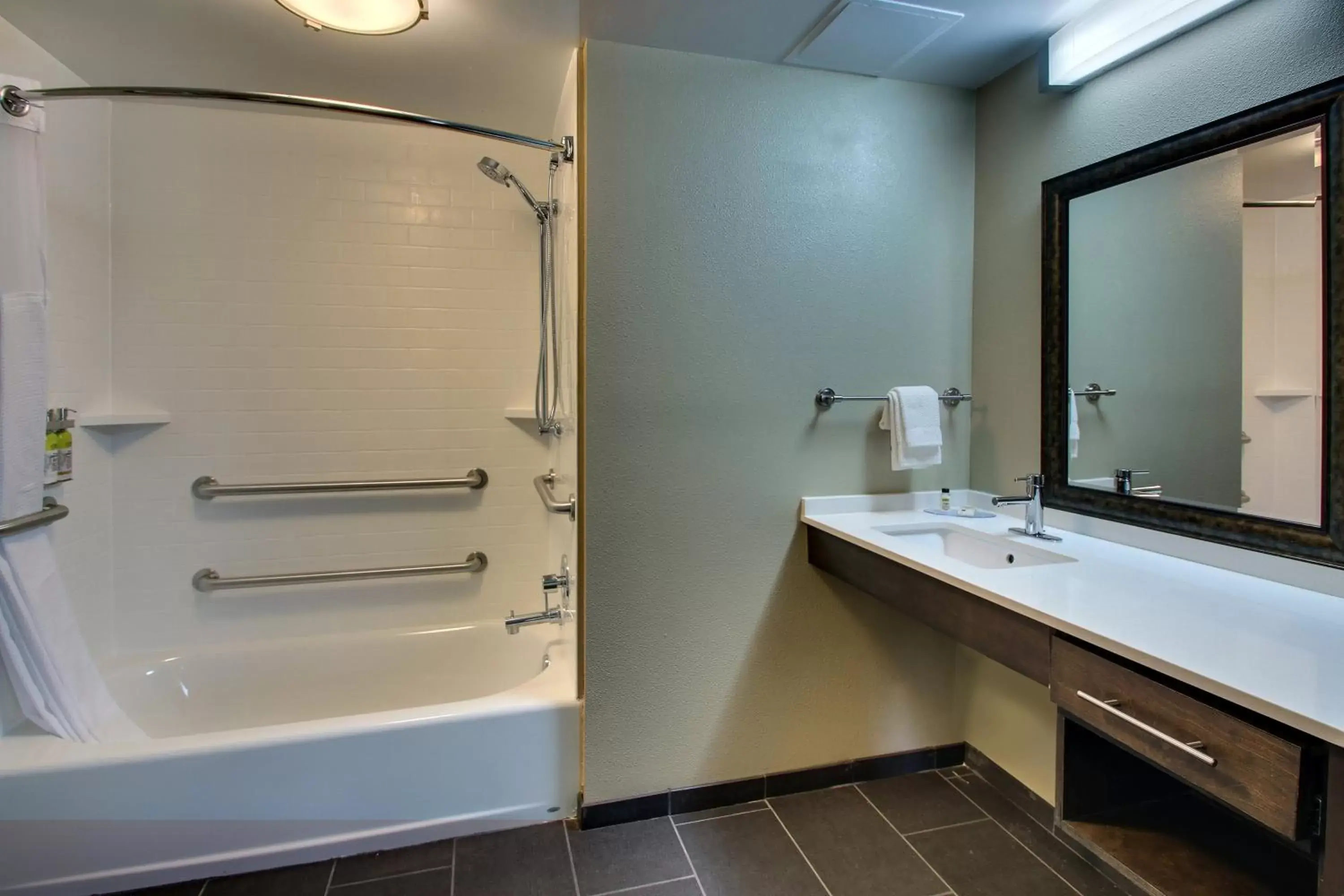 Bedroom, Bathroom in Staybridge Suites - Rock Hill, an IHG Hotel