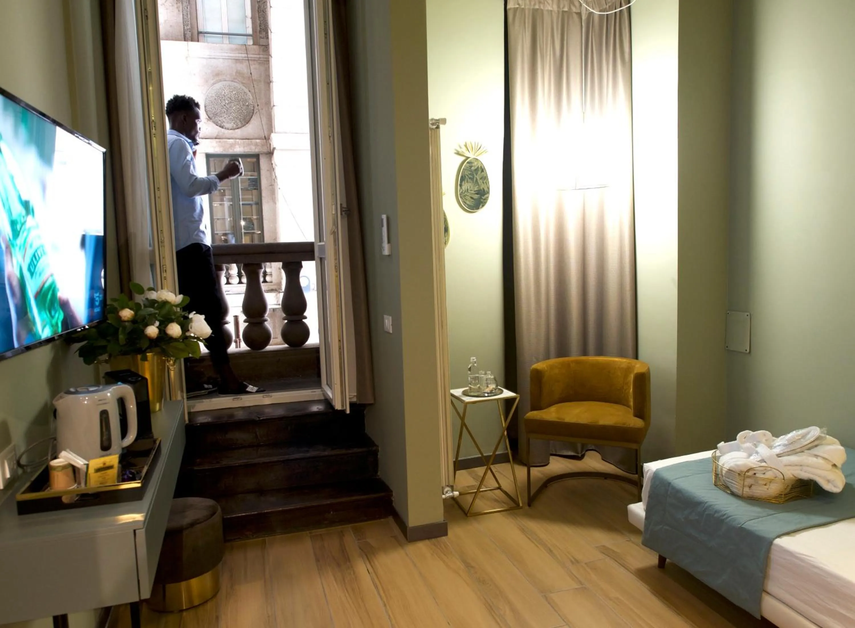 Photo of the whole room, Seating Area in INTO the heart of MILAN Aparthotel