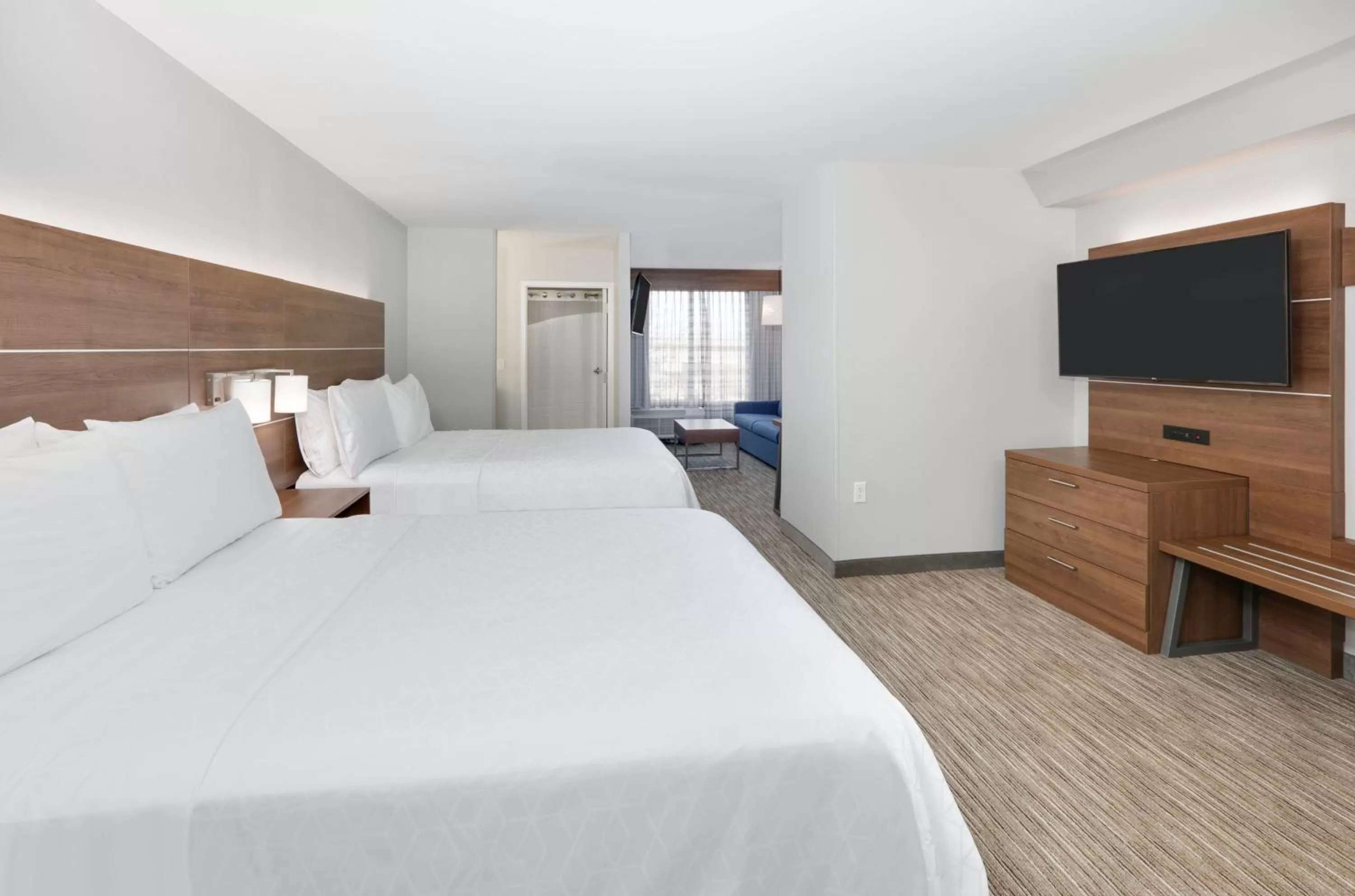 Photo of the whole room, Bed in Holiday Inn Express & Suites Irving Conv Ctr - Las Colinas by IHG