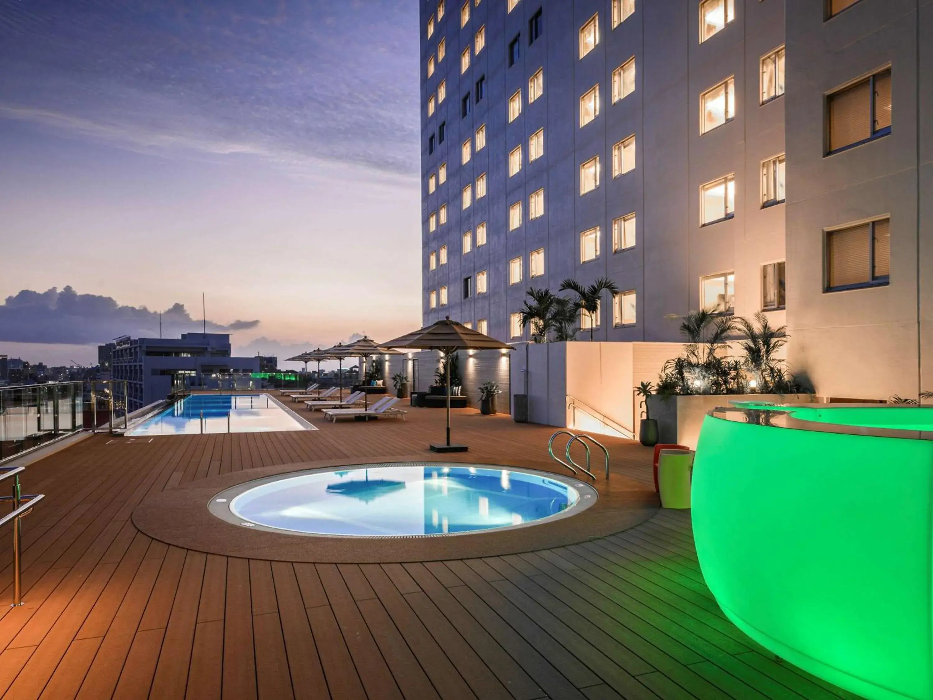 Pool view, Swimming Pool in Novotel Okinawa Naha