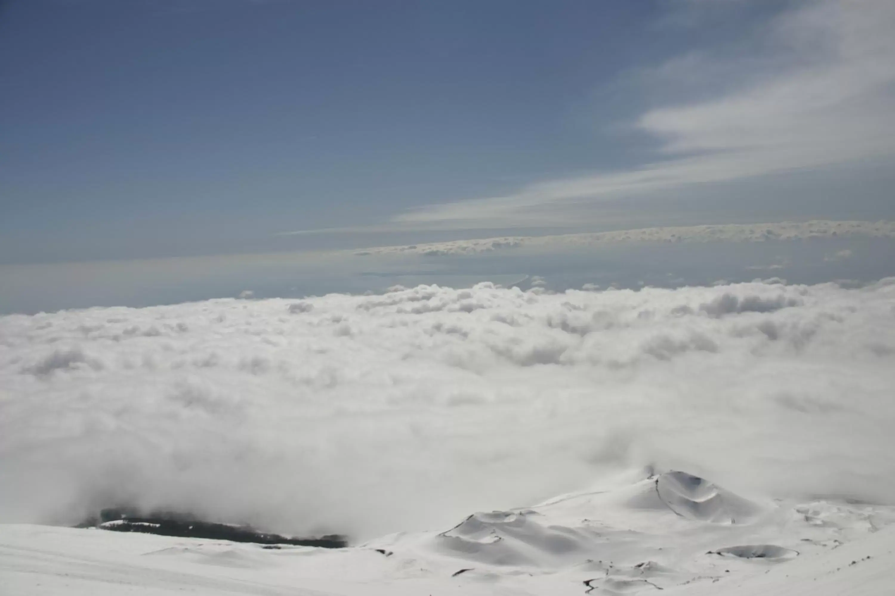 Bird's eye view, Winter in B&B La Porta Dell'Etna - Nicolosi