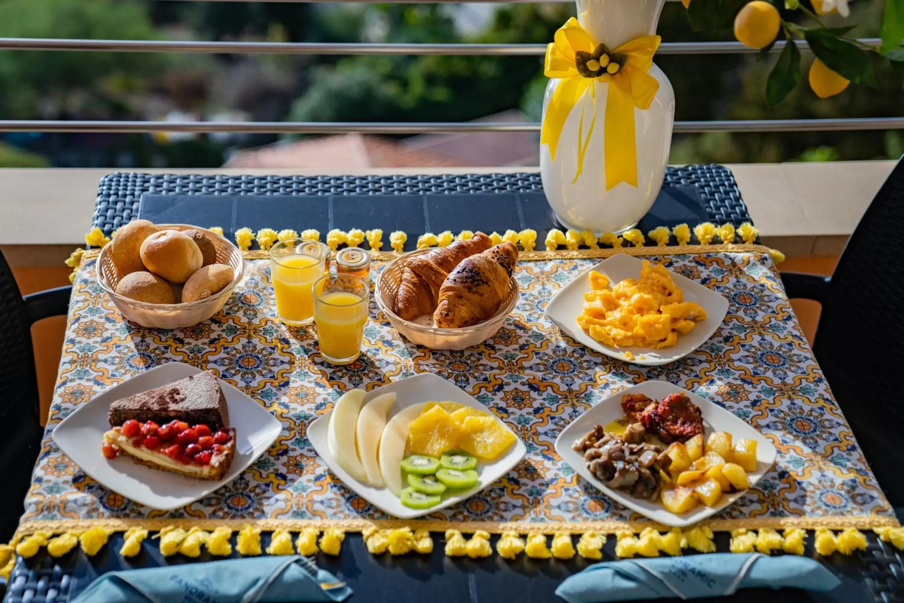 Food in Taormina Panoramic Hotel