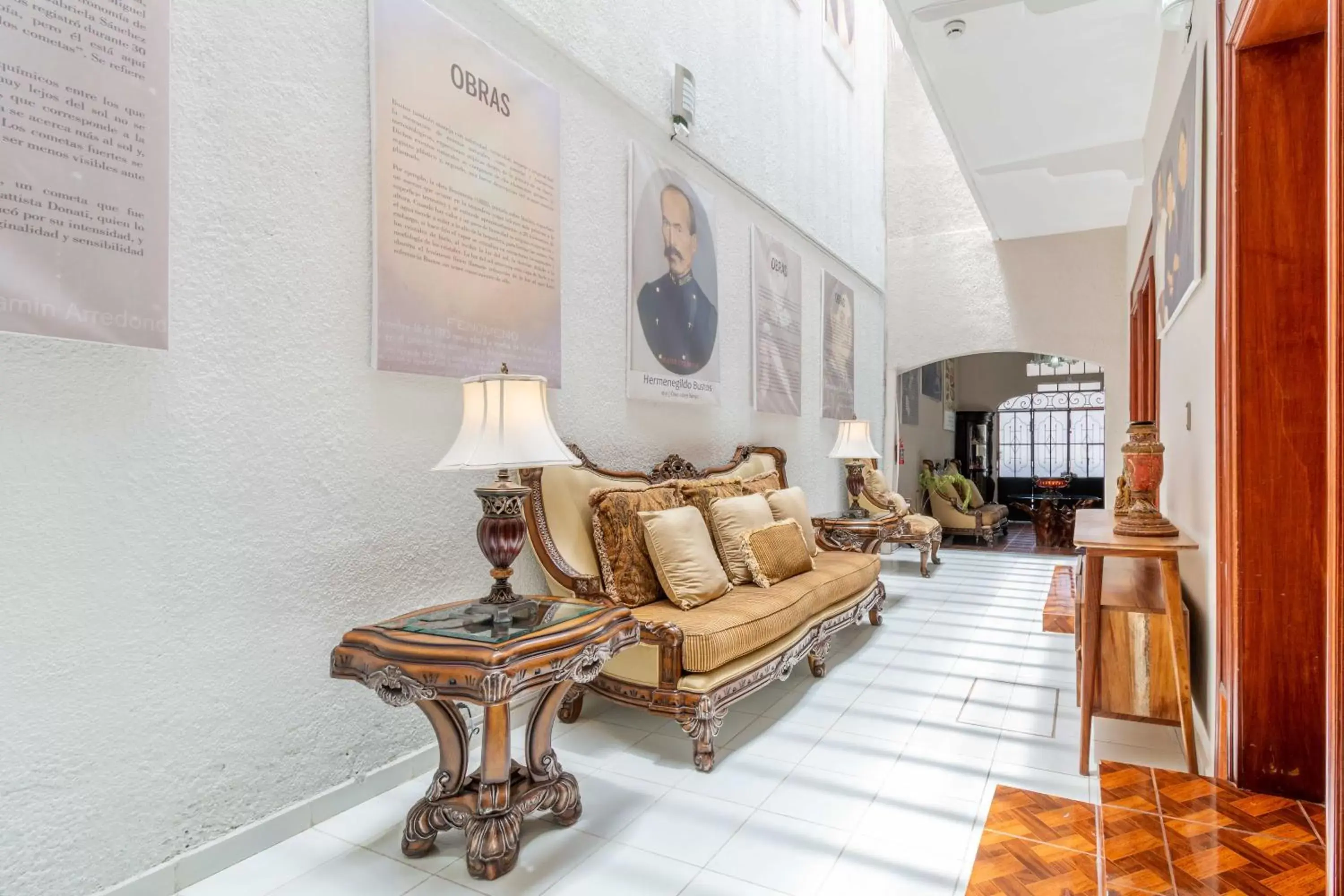 Seating Area in Hostería Casa Miranda Marquez