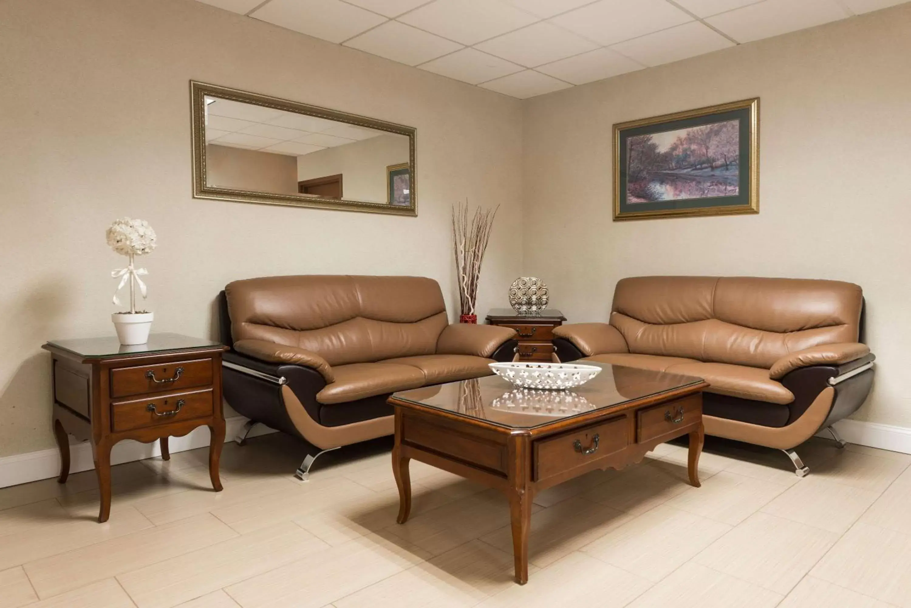 Lobby or reception in Super 8 by Wyndham St Charles Lobby or reception in Super 8 by Wyndham St Charles