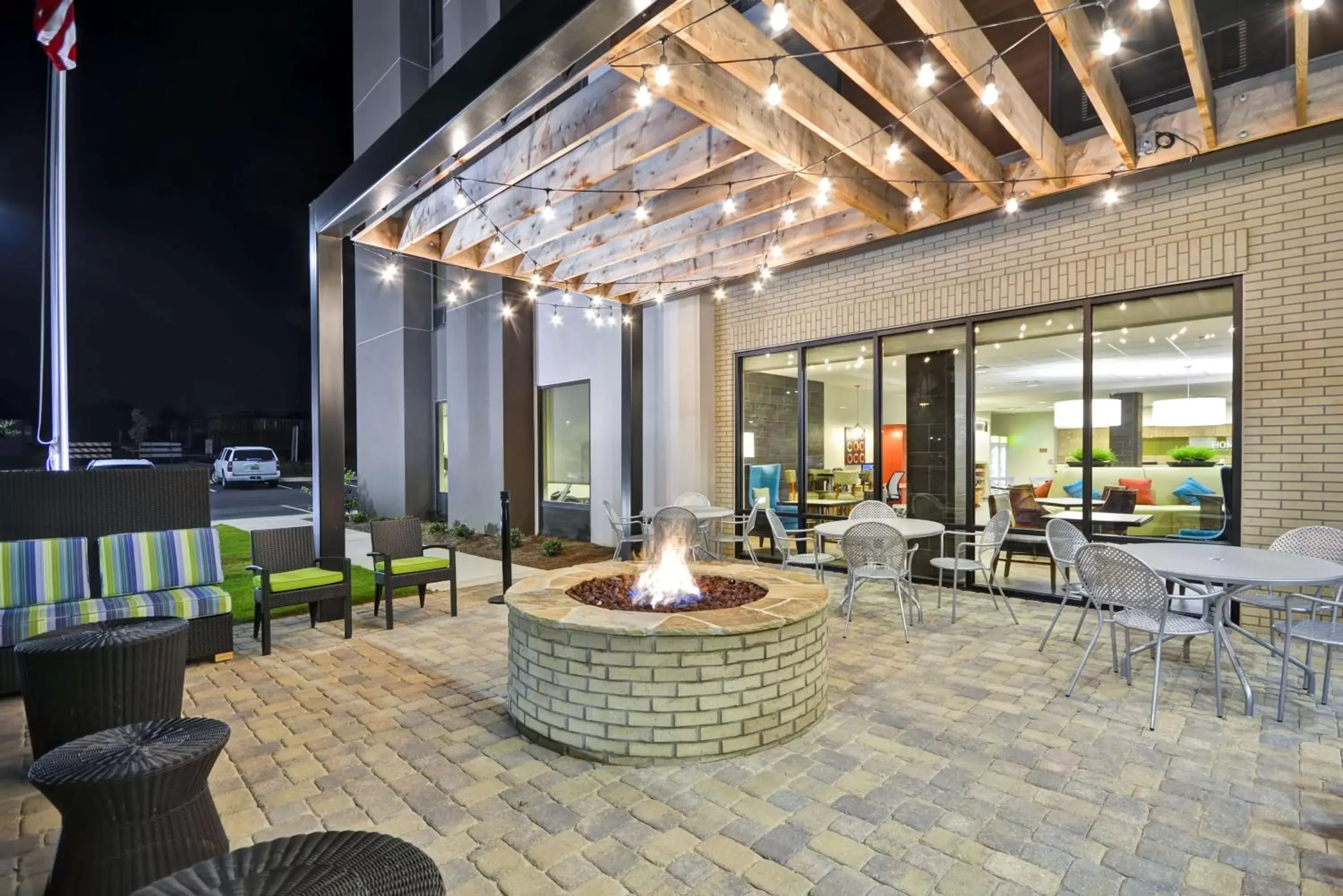 Patio in Home2 Suites By Hilton Opelika Auburn