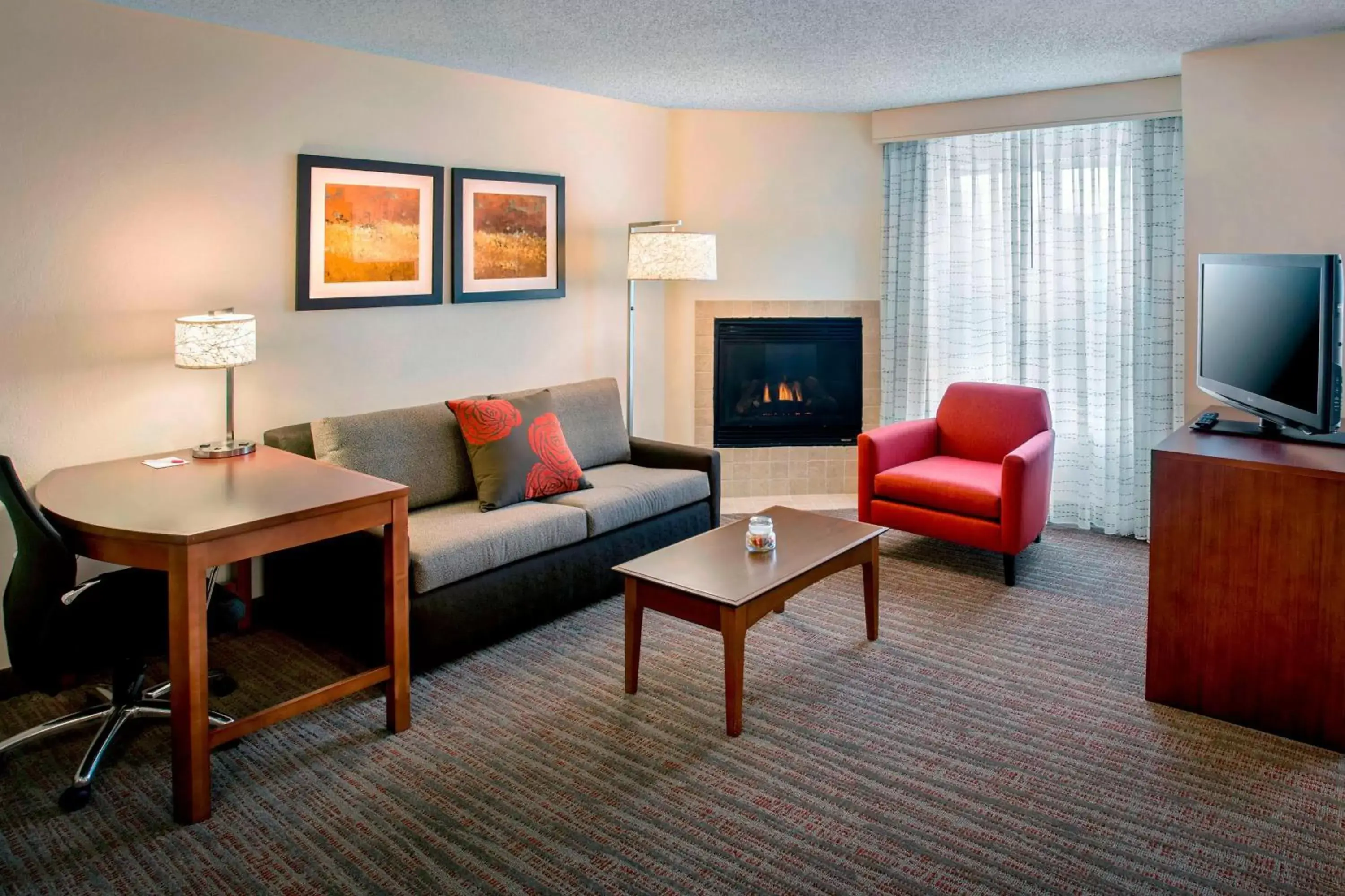 Bedroom, Seating Area in Residence Inn by Marriott Albany East Greenbush/Tech Valley