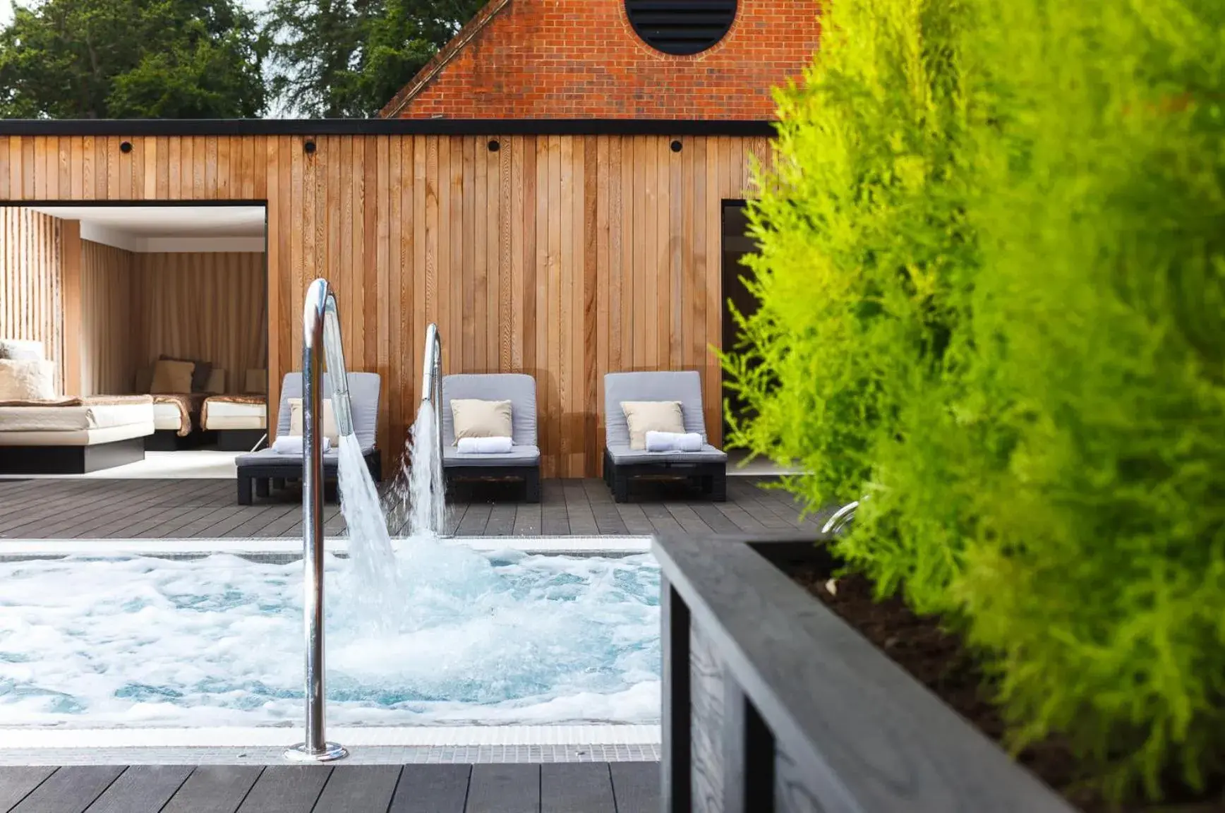 Hot Tub in Champneys Forest Mere