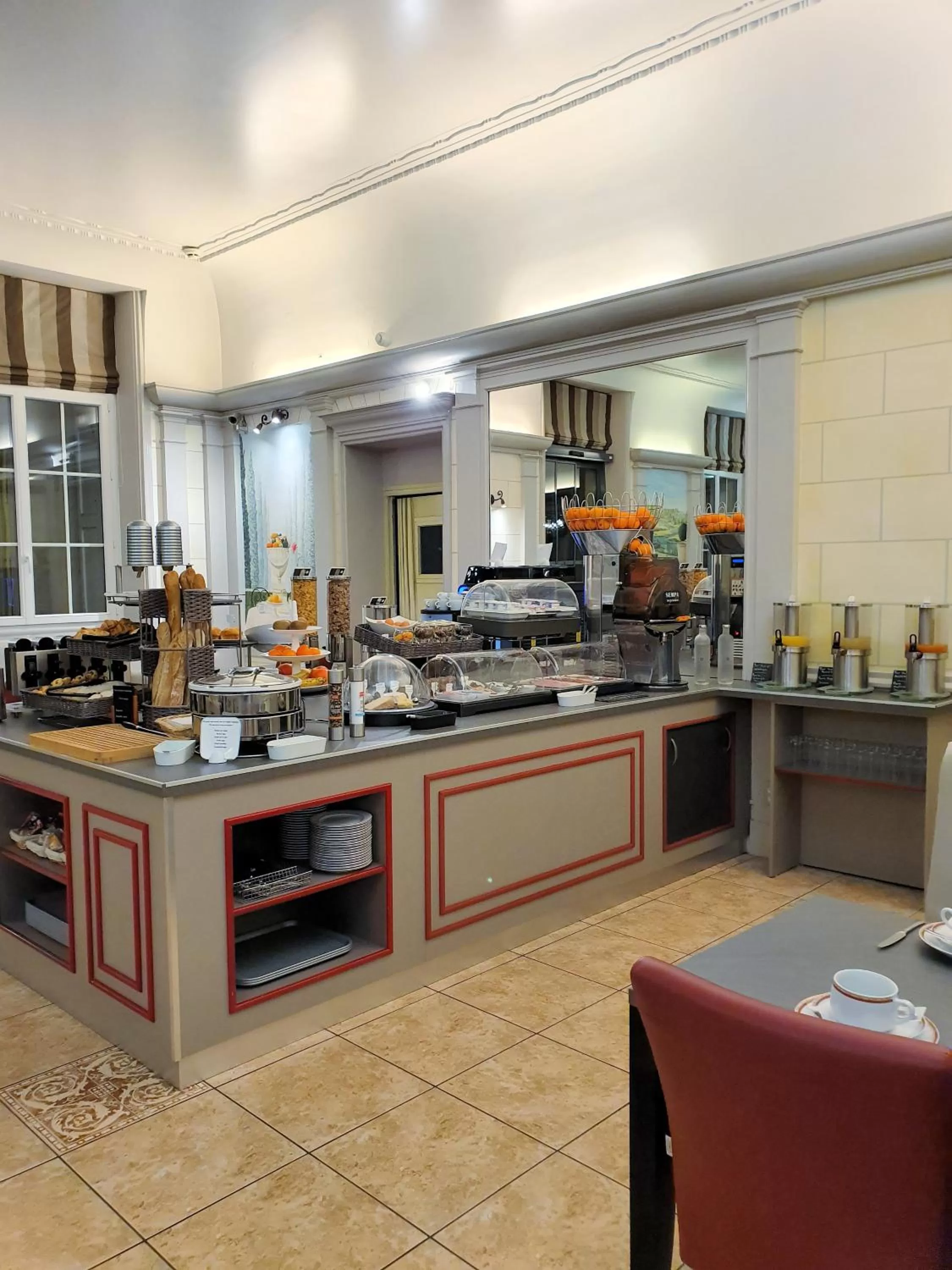 Buffet breakfast in Best Western Central Hotel