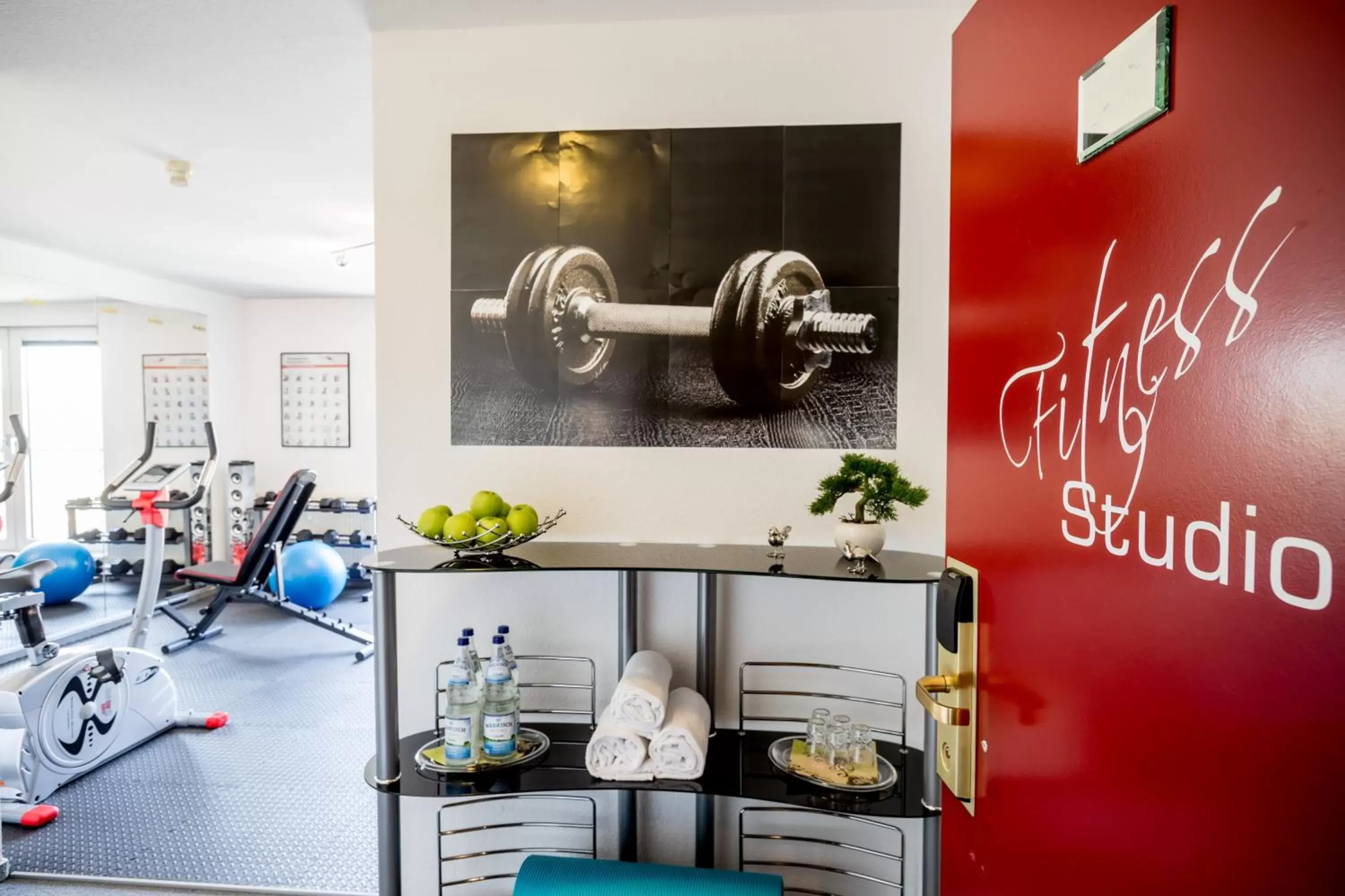 Fitness centre/facilities in Hotel Stadtfeld