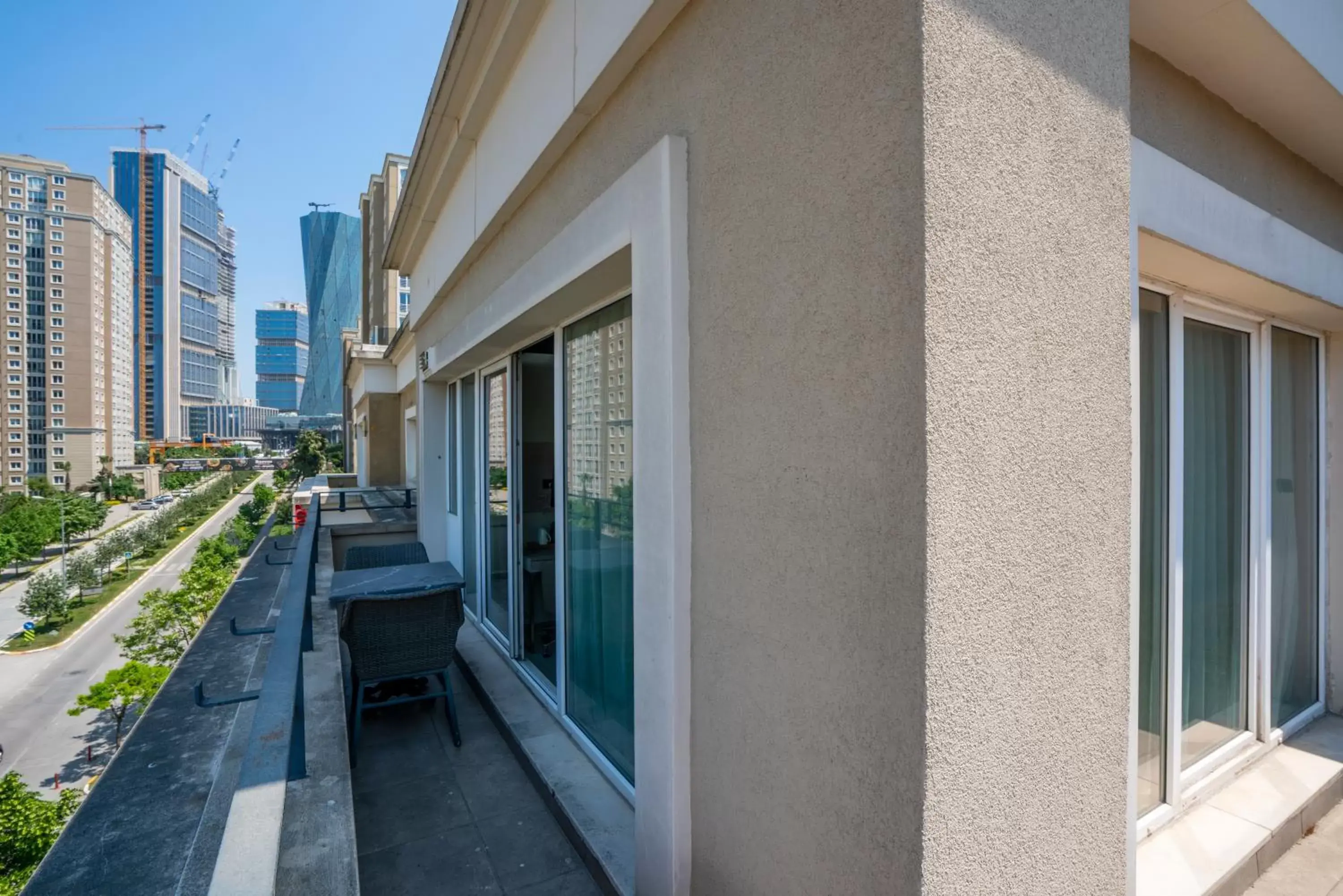 Balcony/Terrace in The Gate 30 Suites Ataşehir