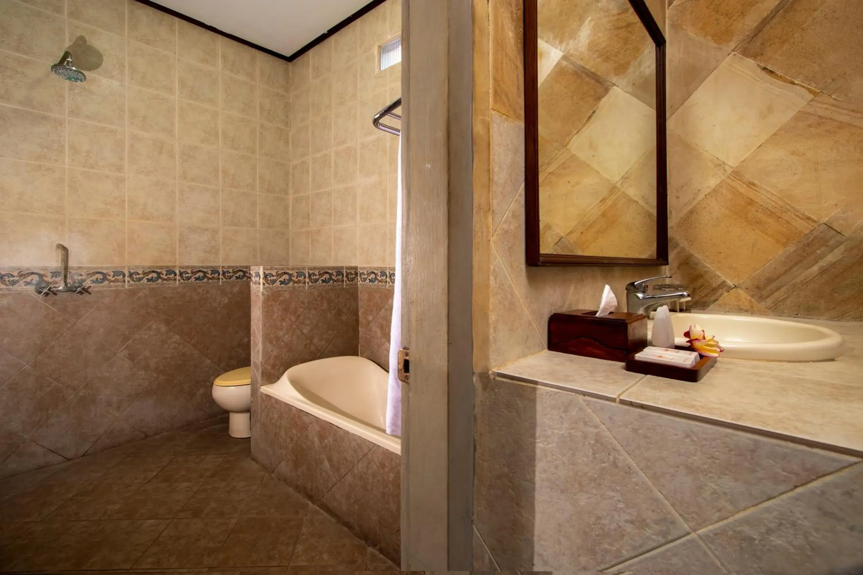 Bathroom in Suriwathi Hotel