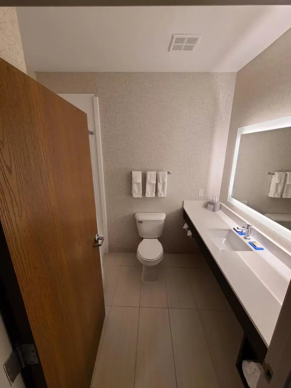 Bathroom in Holiday Inn Express Hotel & Suites Sheldon, an IHG Hotel