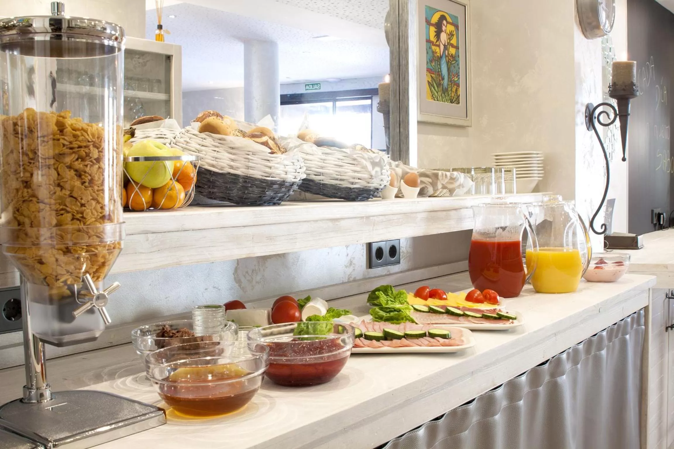 Food and drinks in Boutique Hotel Sierra de Alicante