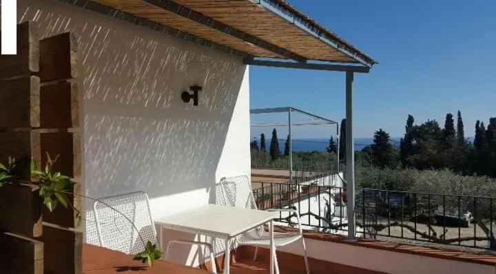 Balcony/Terrace in Hostal Ondina