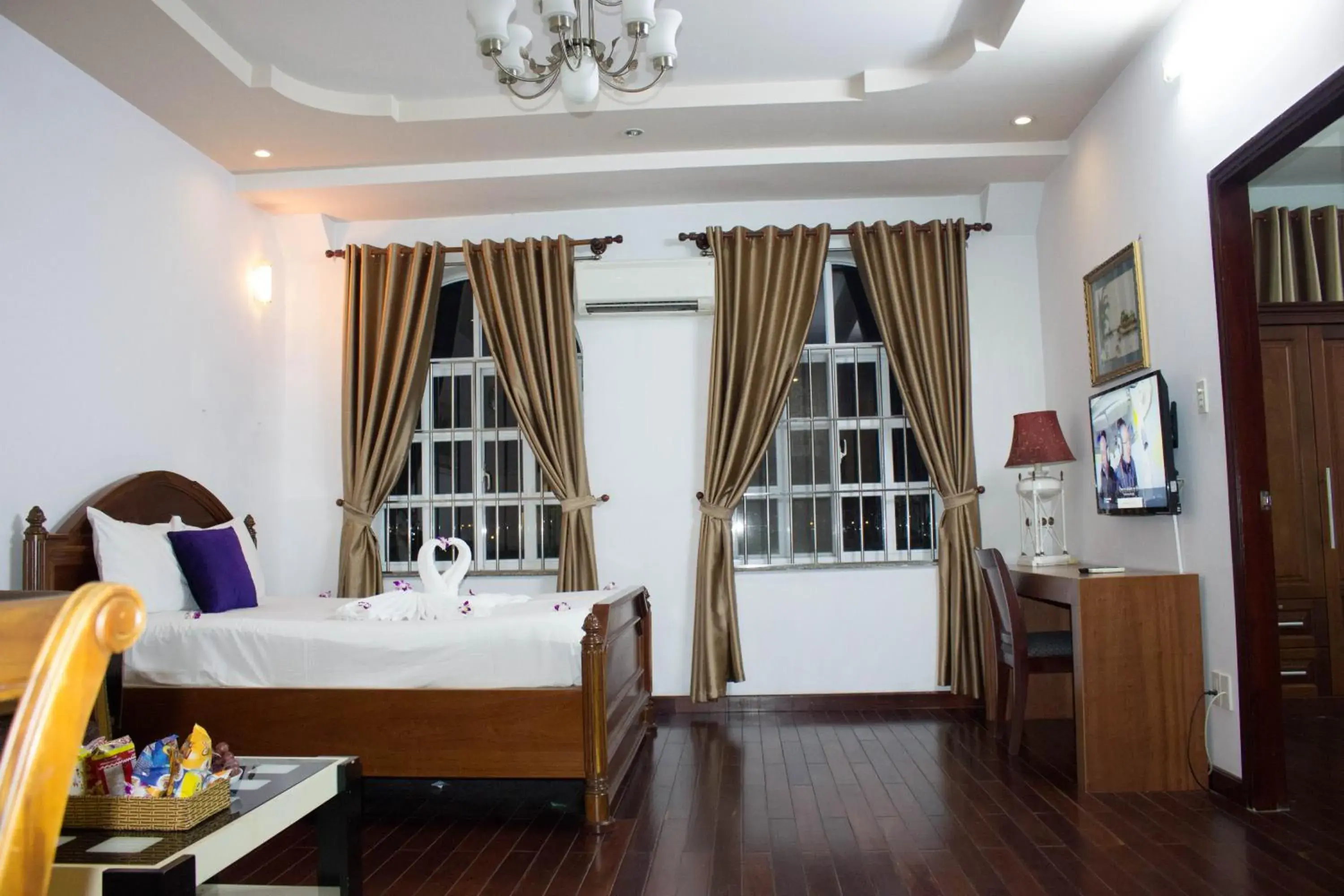 Bed in Hoa Phat Hotel & Apartment