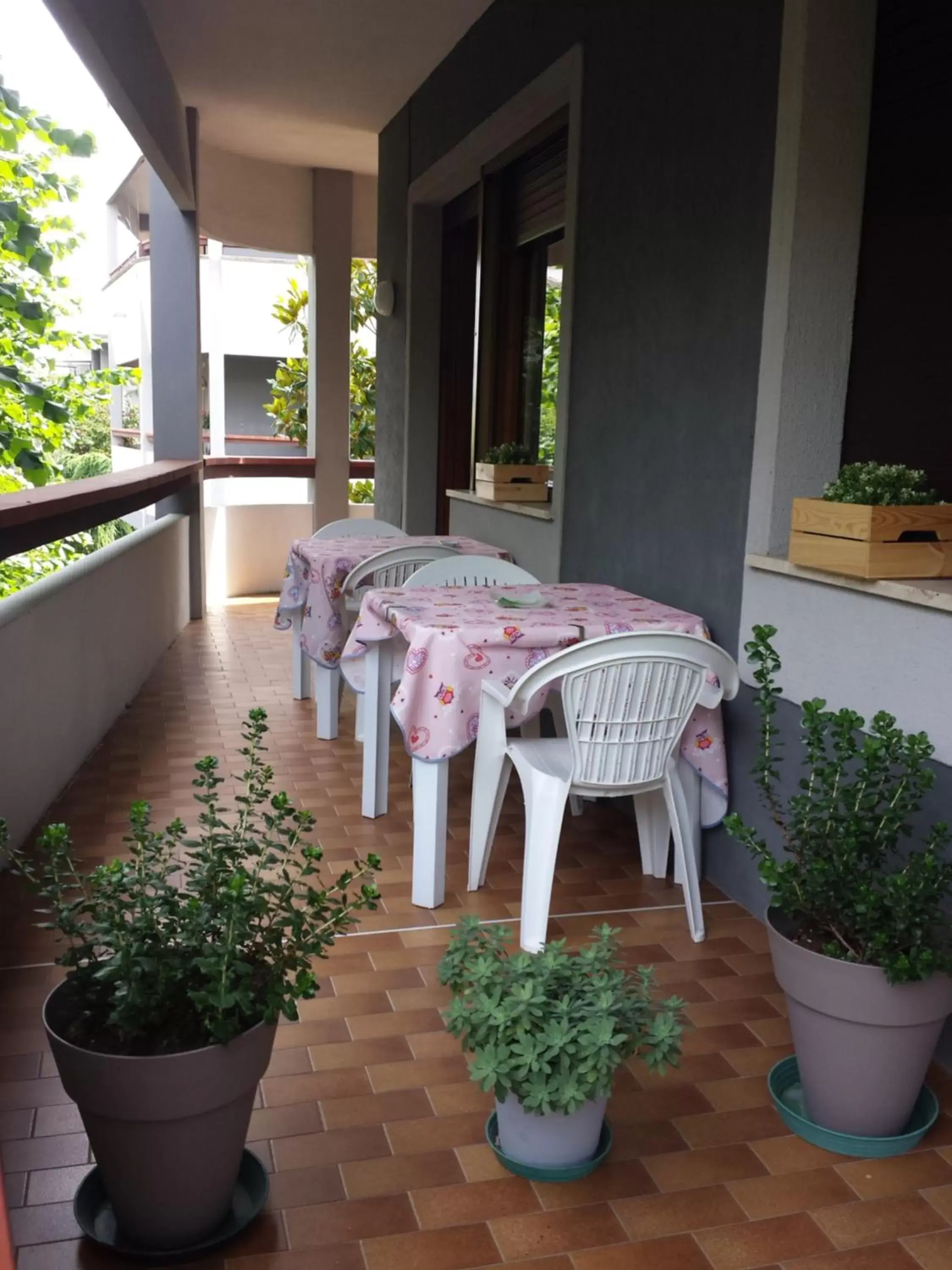 Balcony/Terrace in B&B DREAM