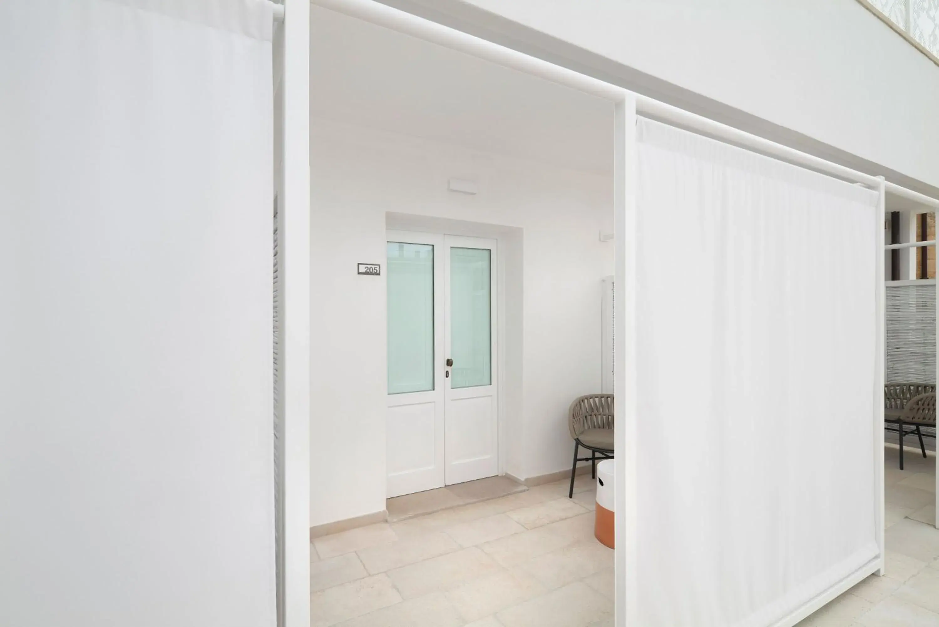 Patio, Bathroom in Hotel San Giuseppe